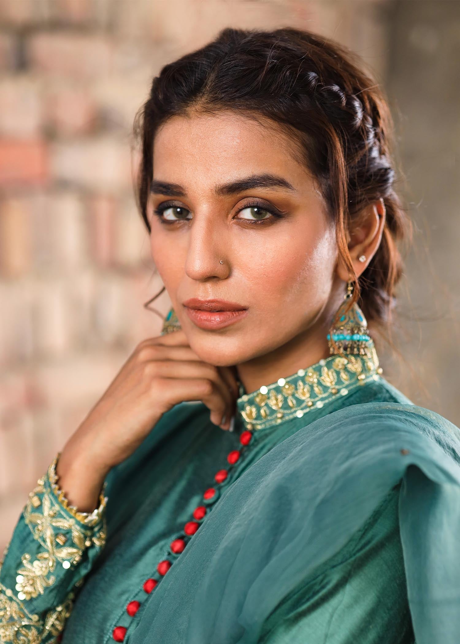 Rekhta Abar e Bahar Sea Green 02 Women 2pcs