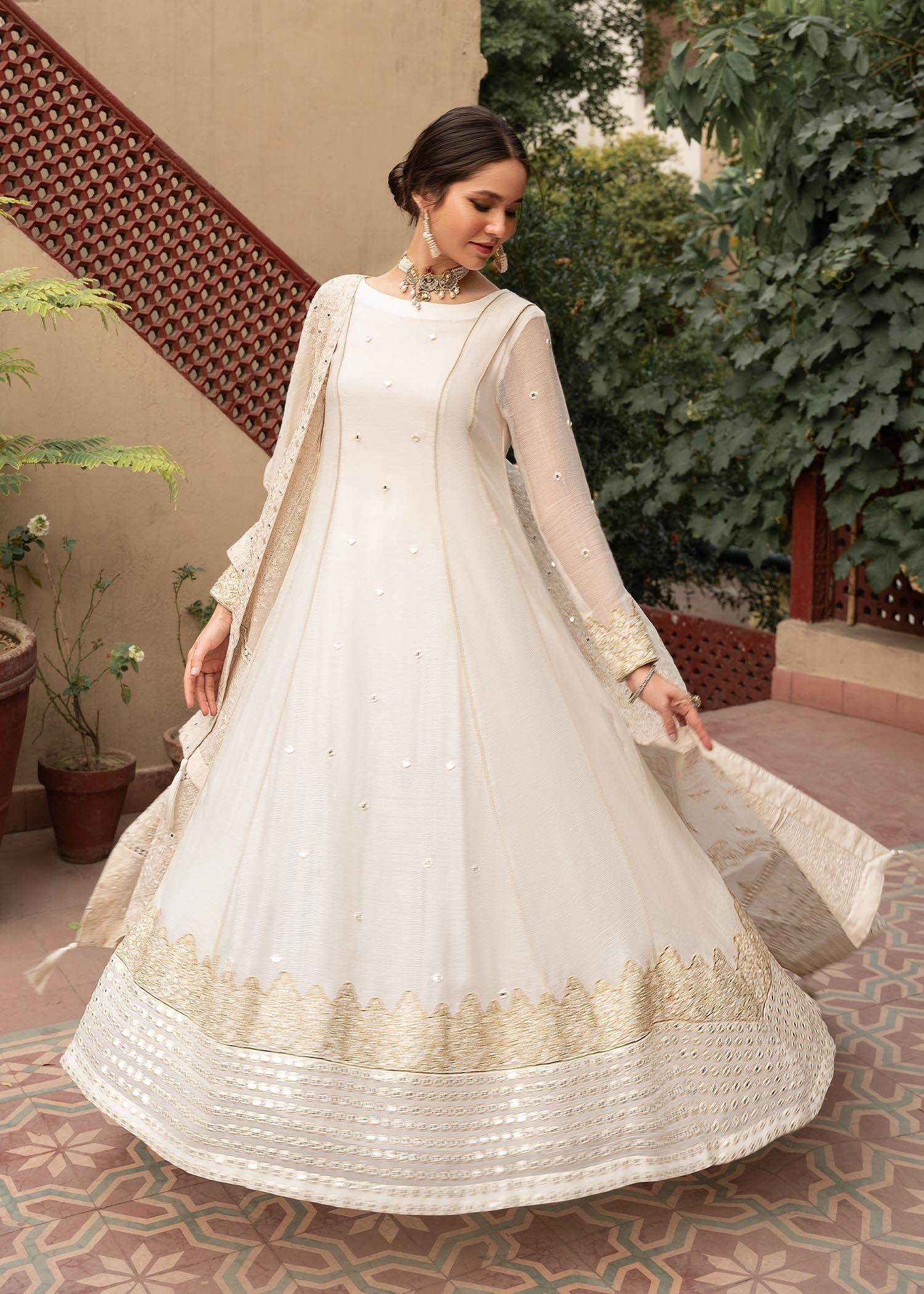 Rang-e-Haya Rang e Haya Arya Ash White Women 4pcs