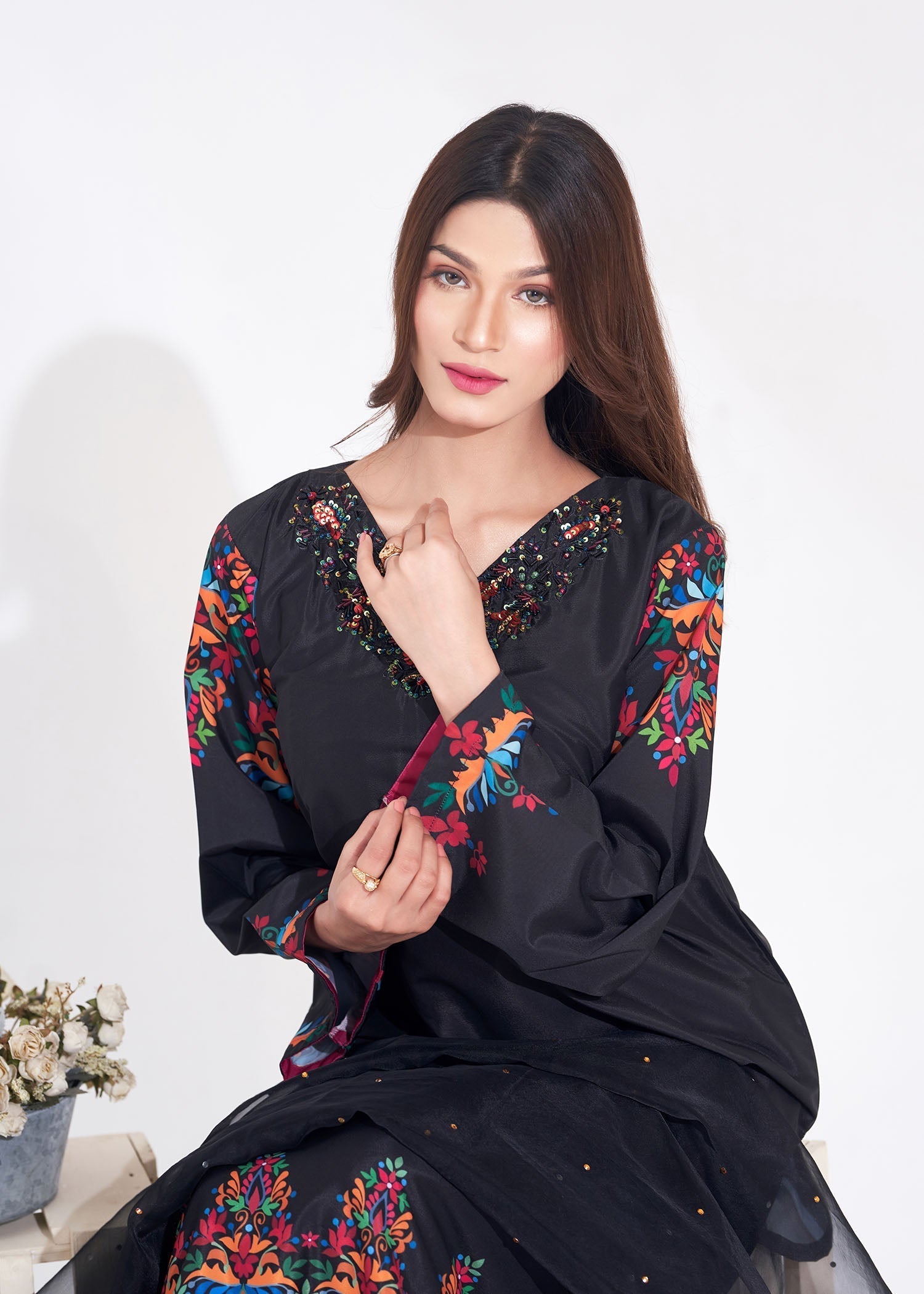 Ghonche Midnight Mosaic Women 3pcs