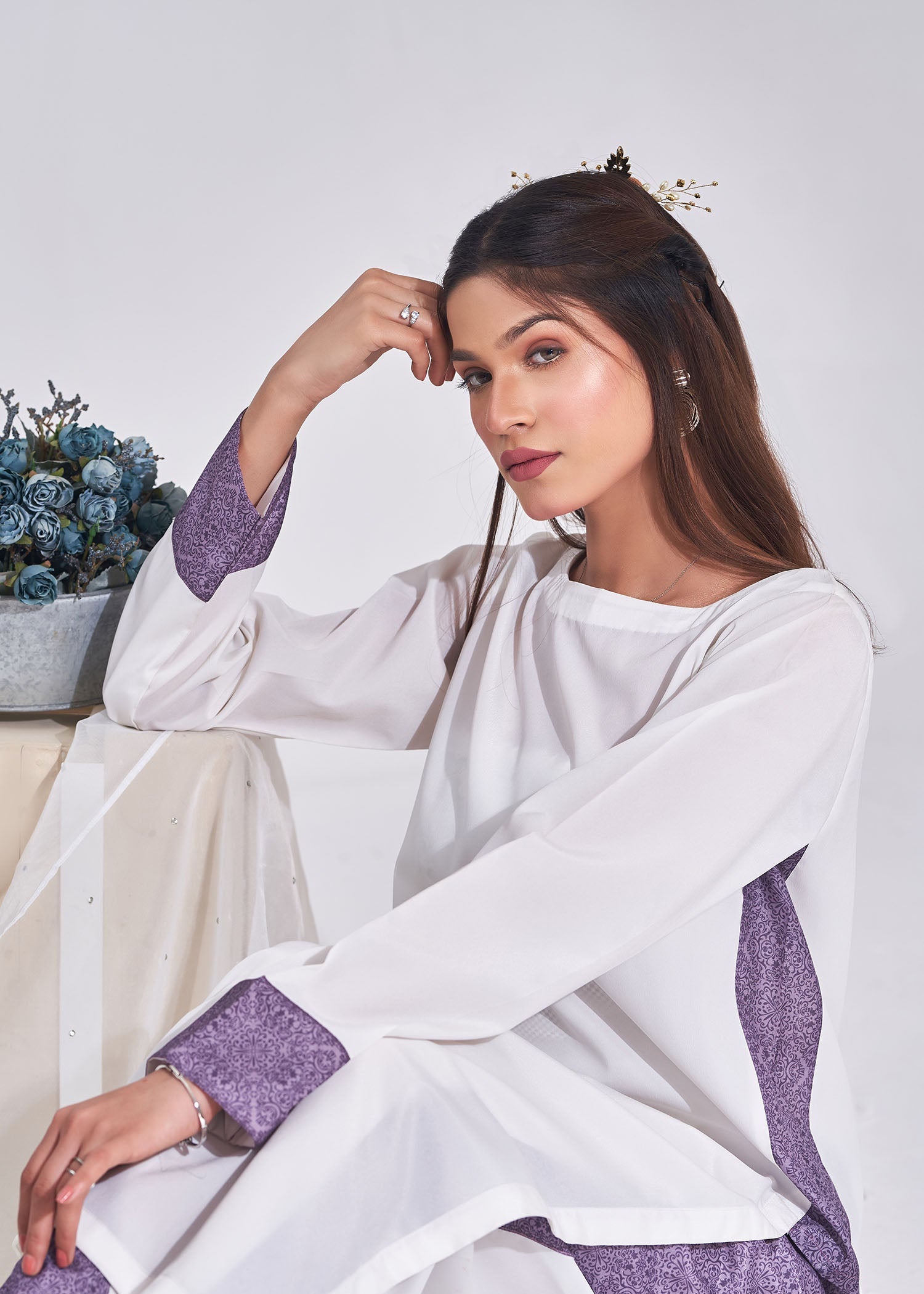 Ghonche Amethyst Grace Women 3pcs