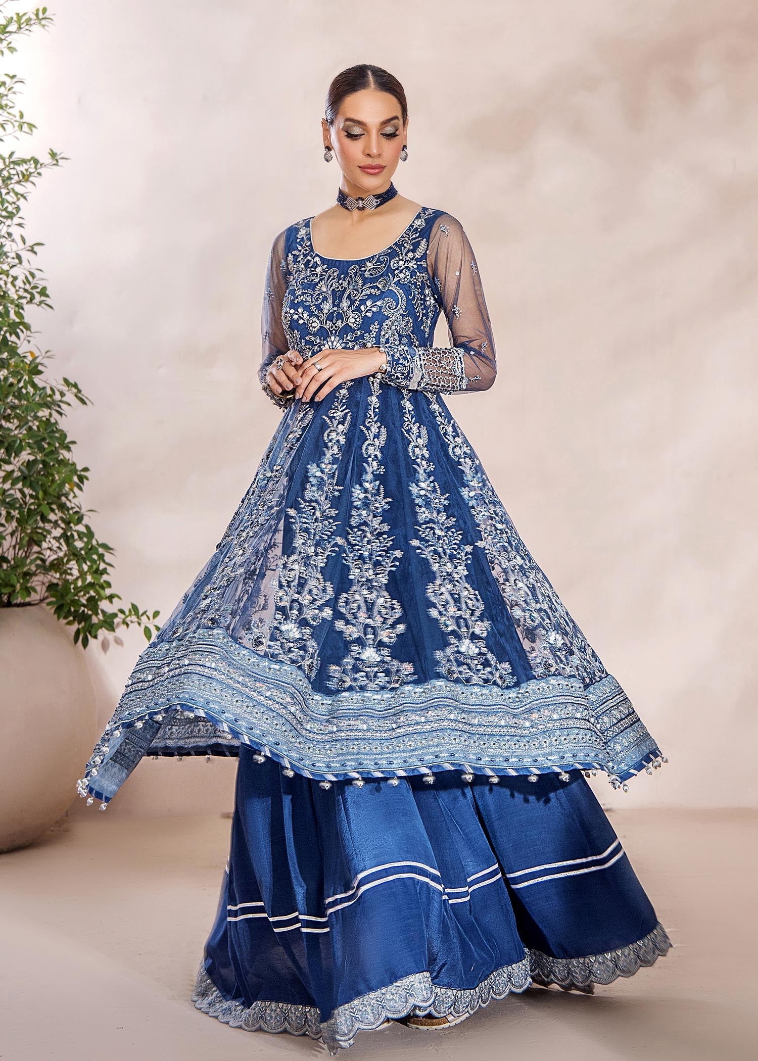 Malook Pareeshay Women 3pcs