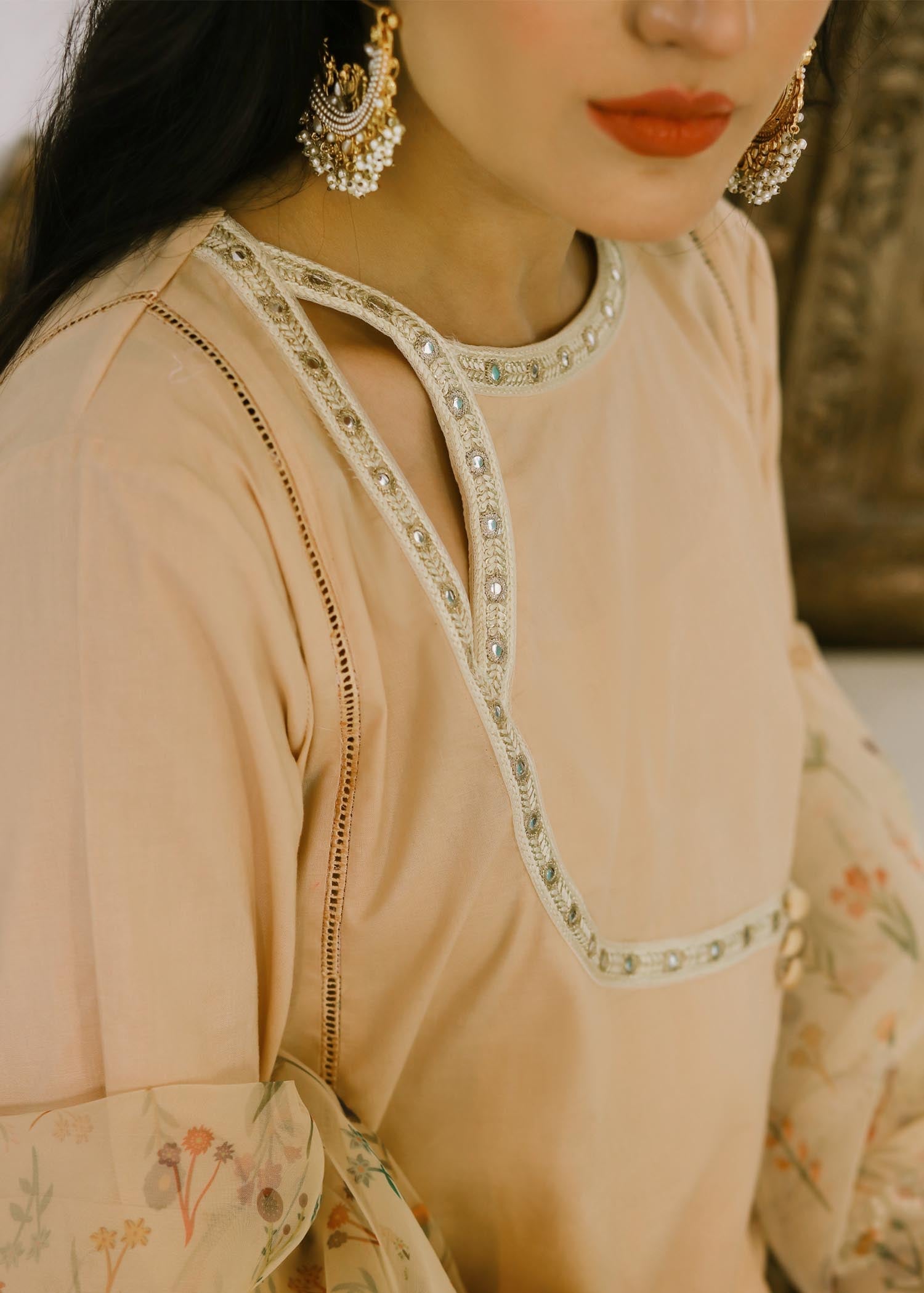 Shades By Abeeha Usman LATTE BEIGE Women 3pcs