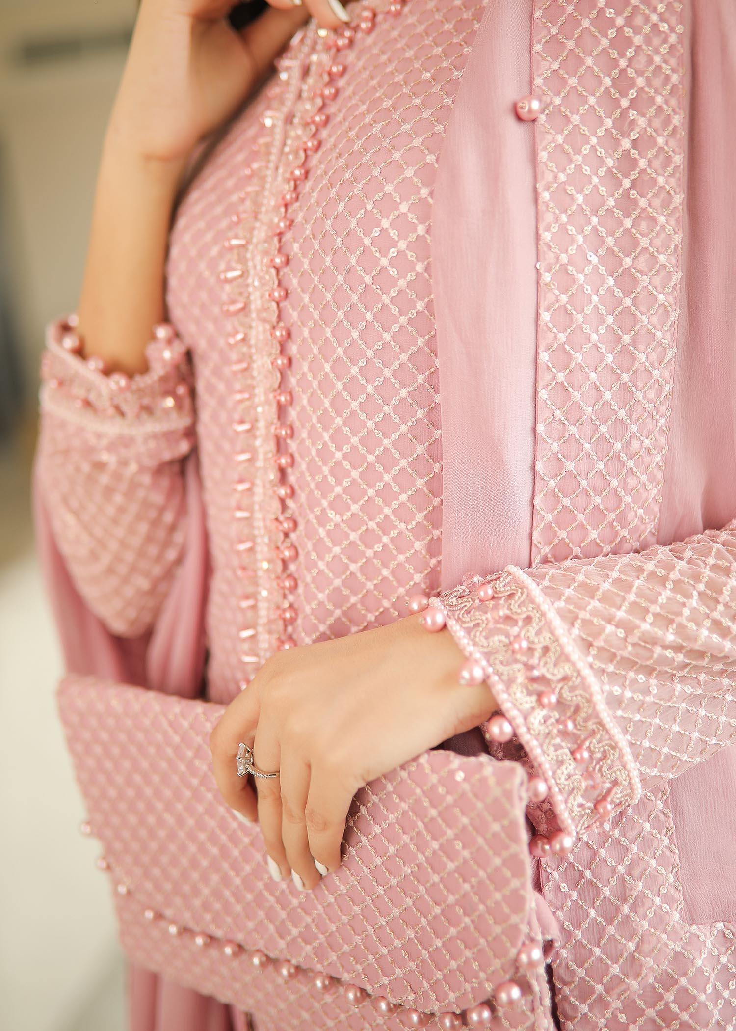 Rang-e-Haya Mehr (lylic pink) Women 4pcs