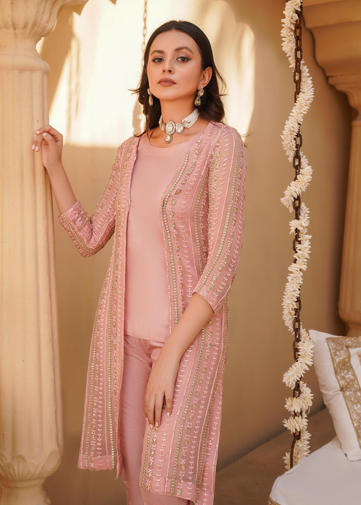 Haniya Mahnoor Pink Regalia Women