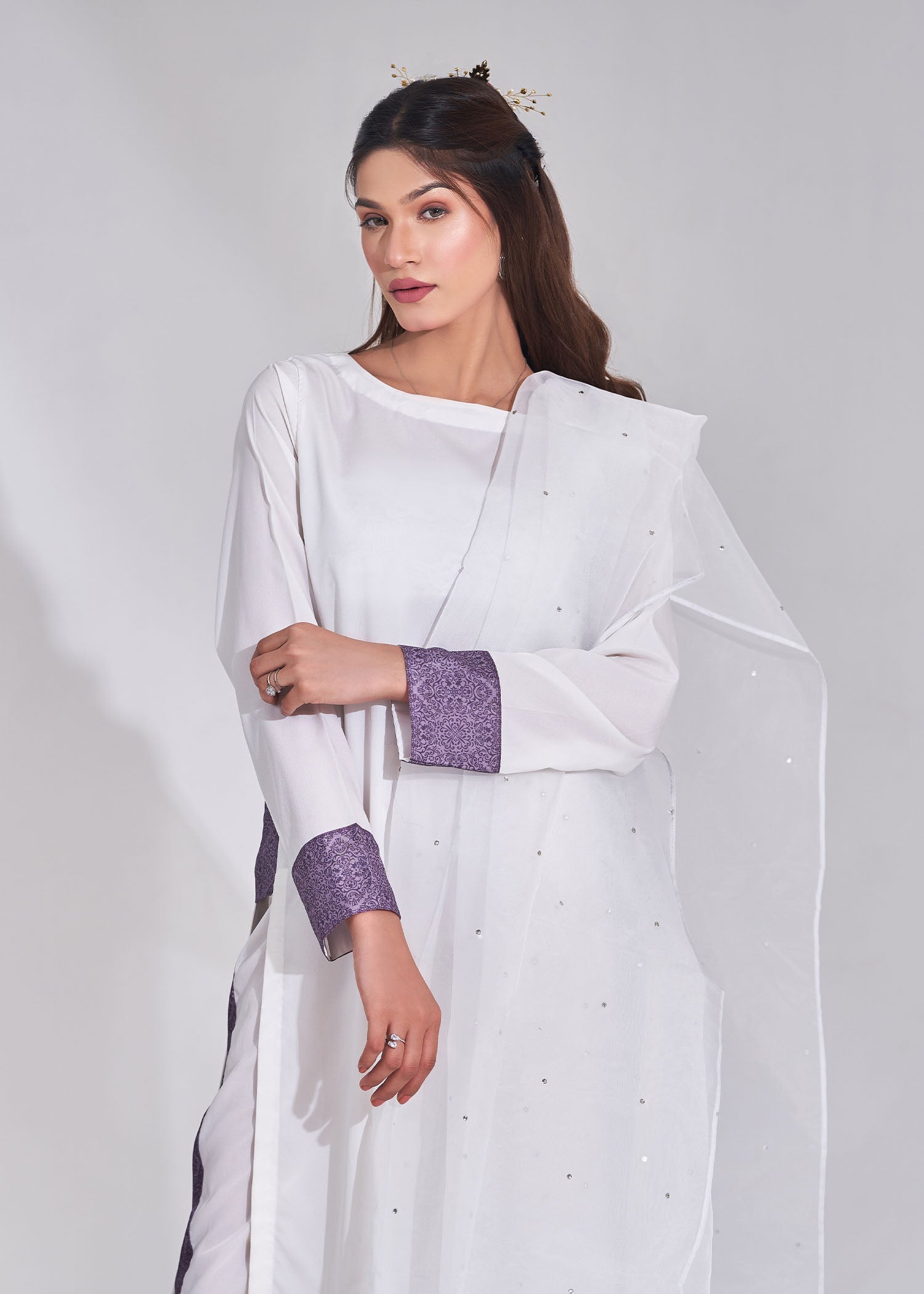 Ghonche Amethyst Grace Women 3pcs