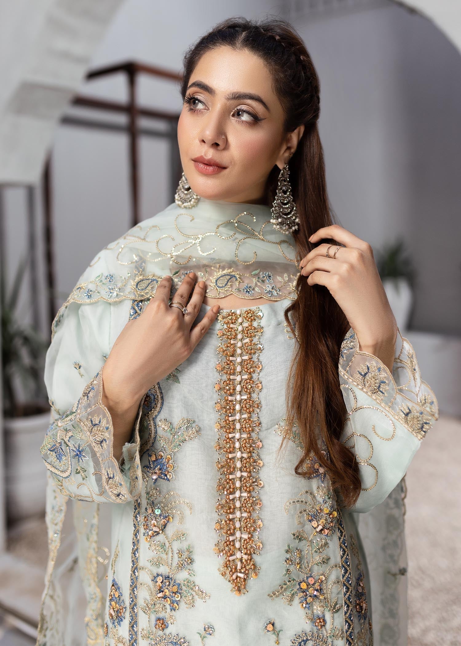 Zebaye US542 B Blue Women 3pcs