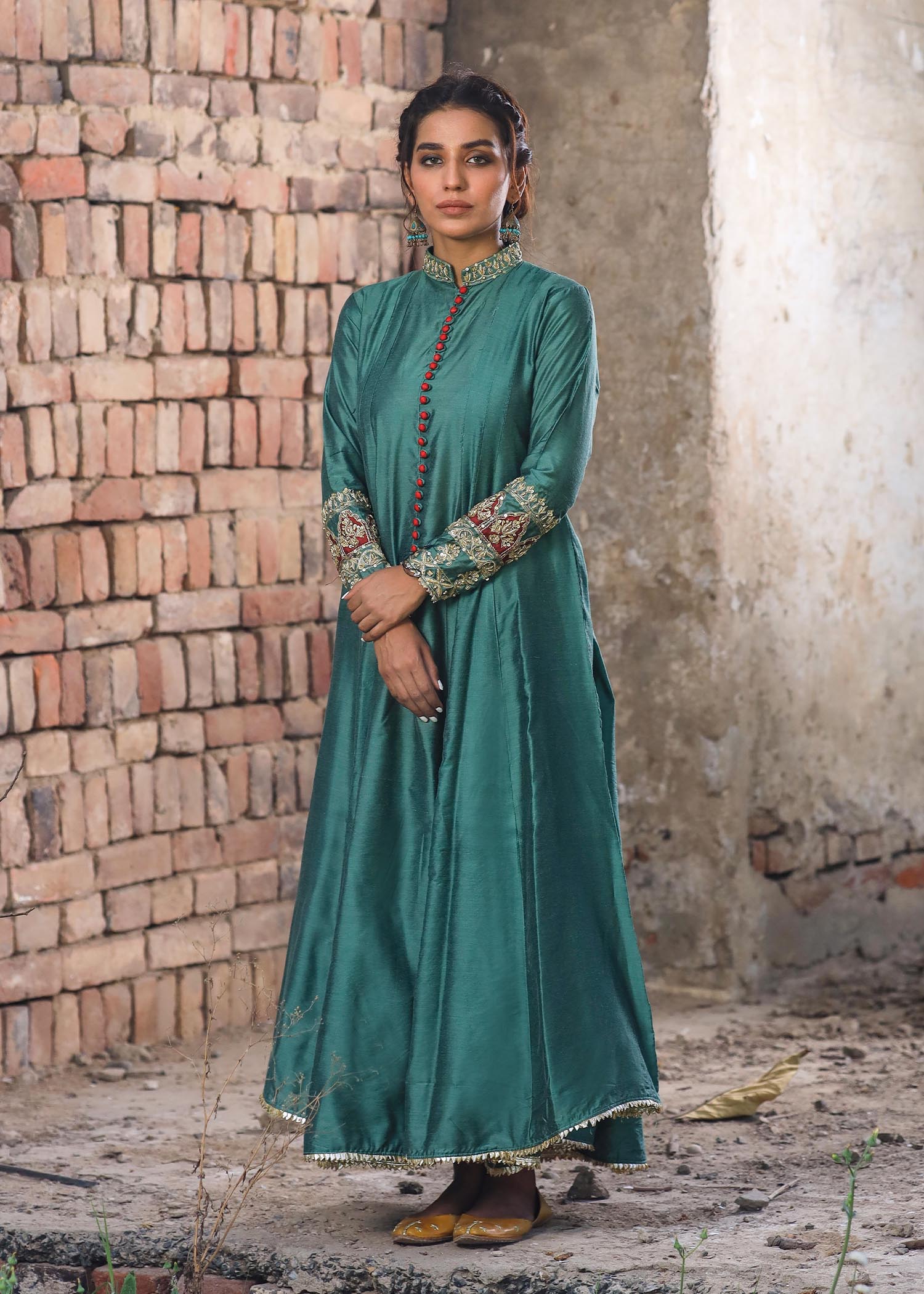 Rekhta Abar e Bahar Sea Green 02 Women 2pcs