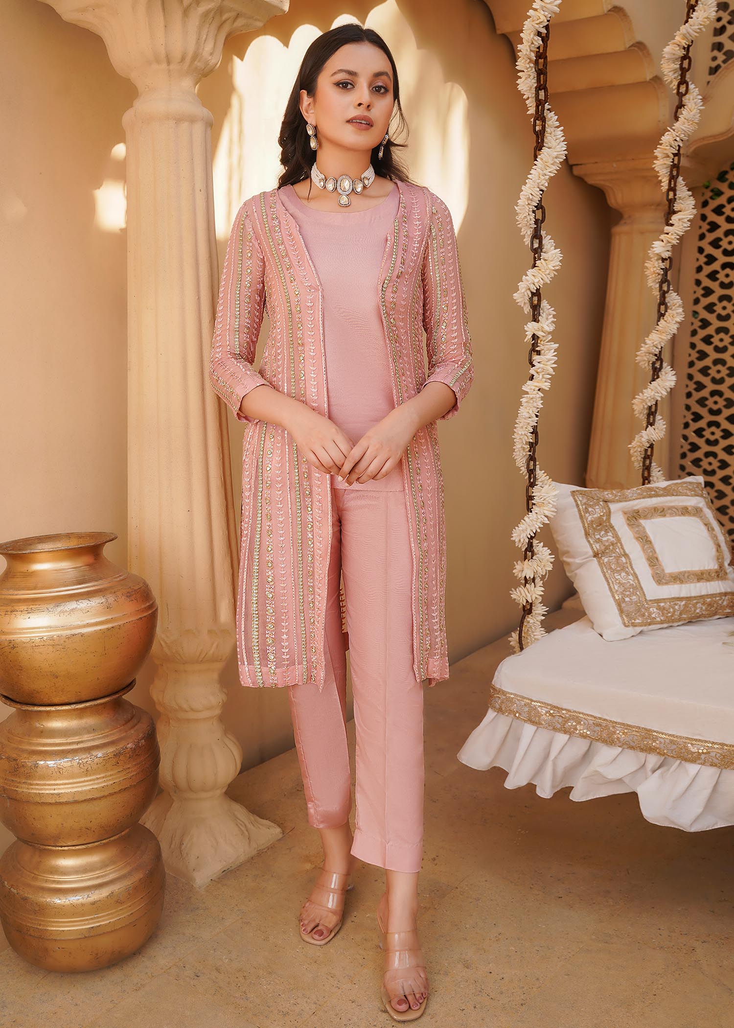 Haniya Mahnoor Pink Regalia Women