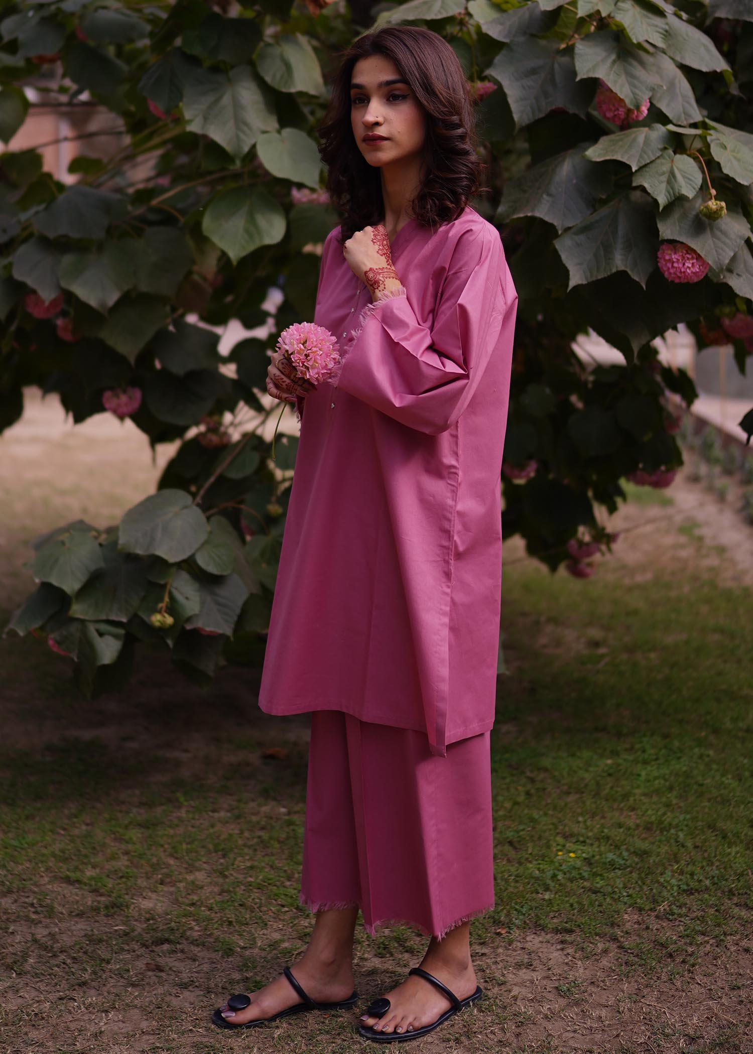 Aghaaz Casual Pret FRESH PINK Women 2pcs