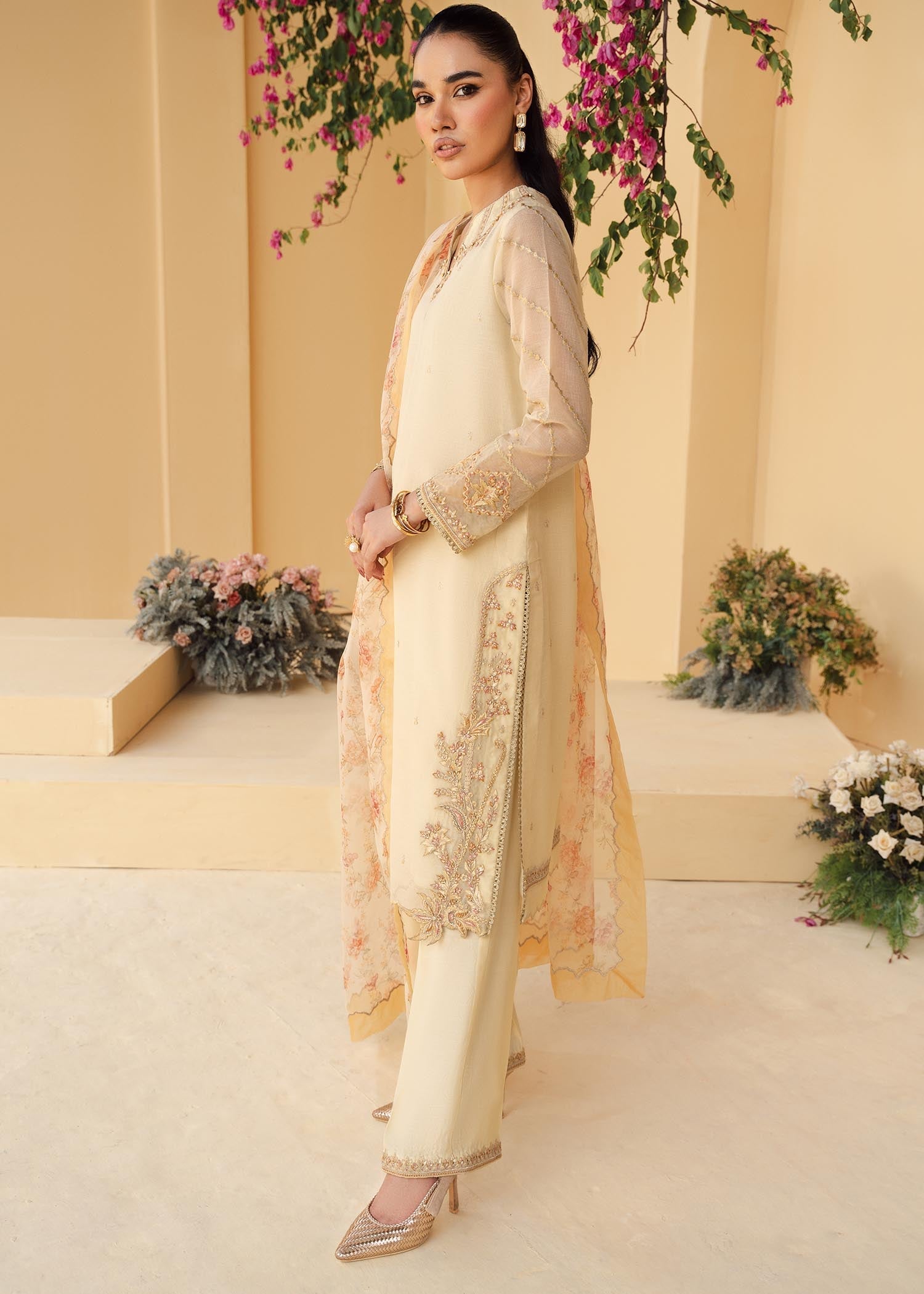 Rang-e-Haya Lina (Lime) Women 4pcs