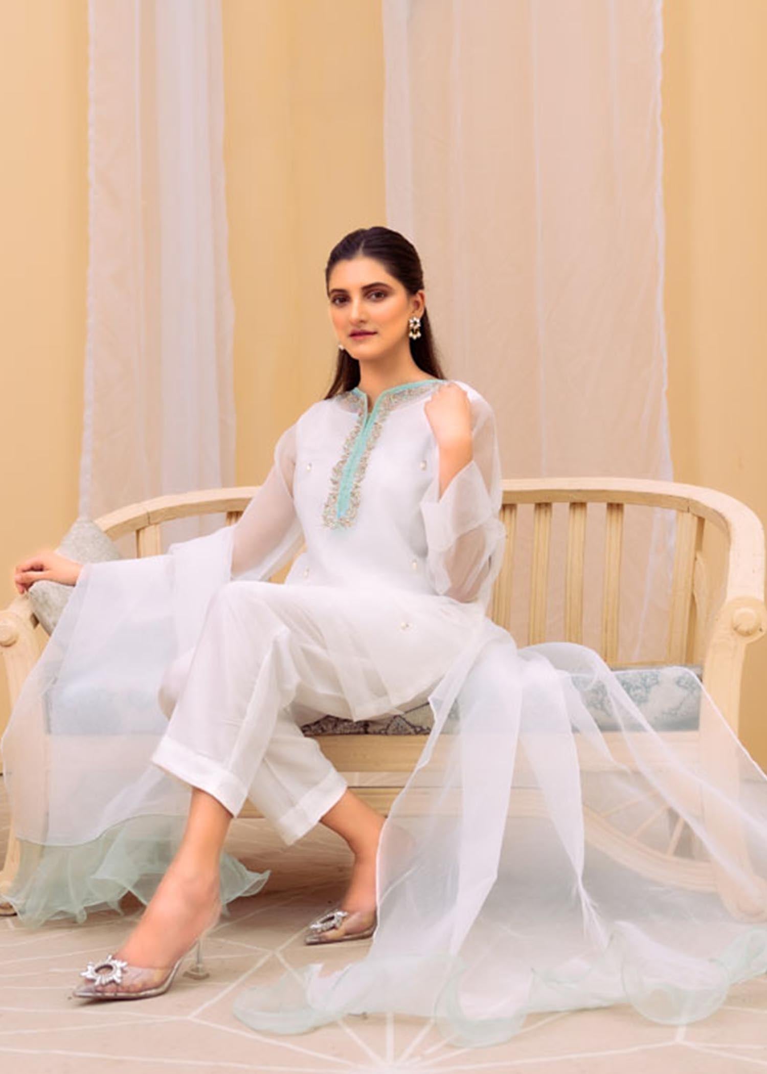 Pirzada Shaheryar Khan WHITE LOTUS Women 4pcs