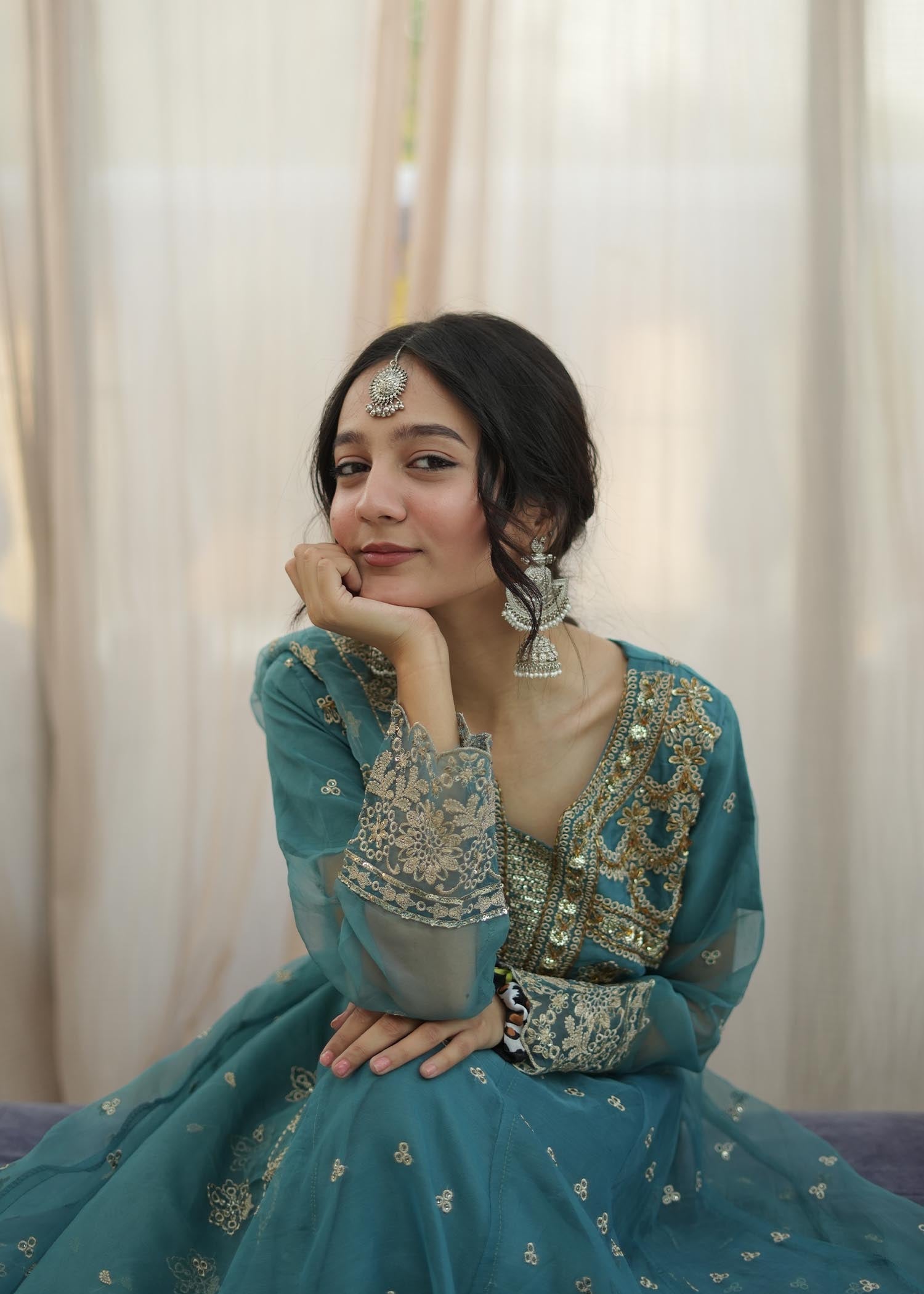 Zebaye US505(R) C Ferozi(SB) Women 3pcs