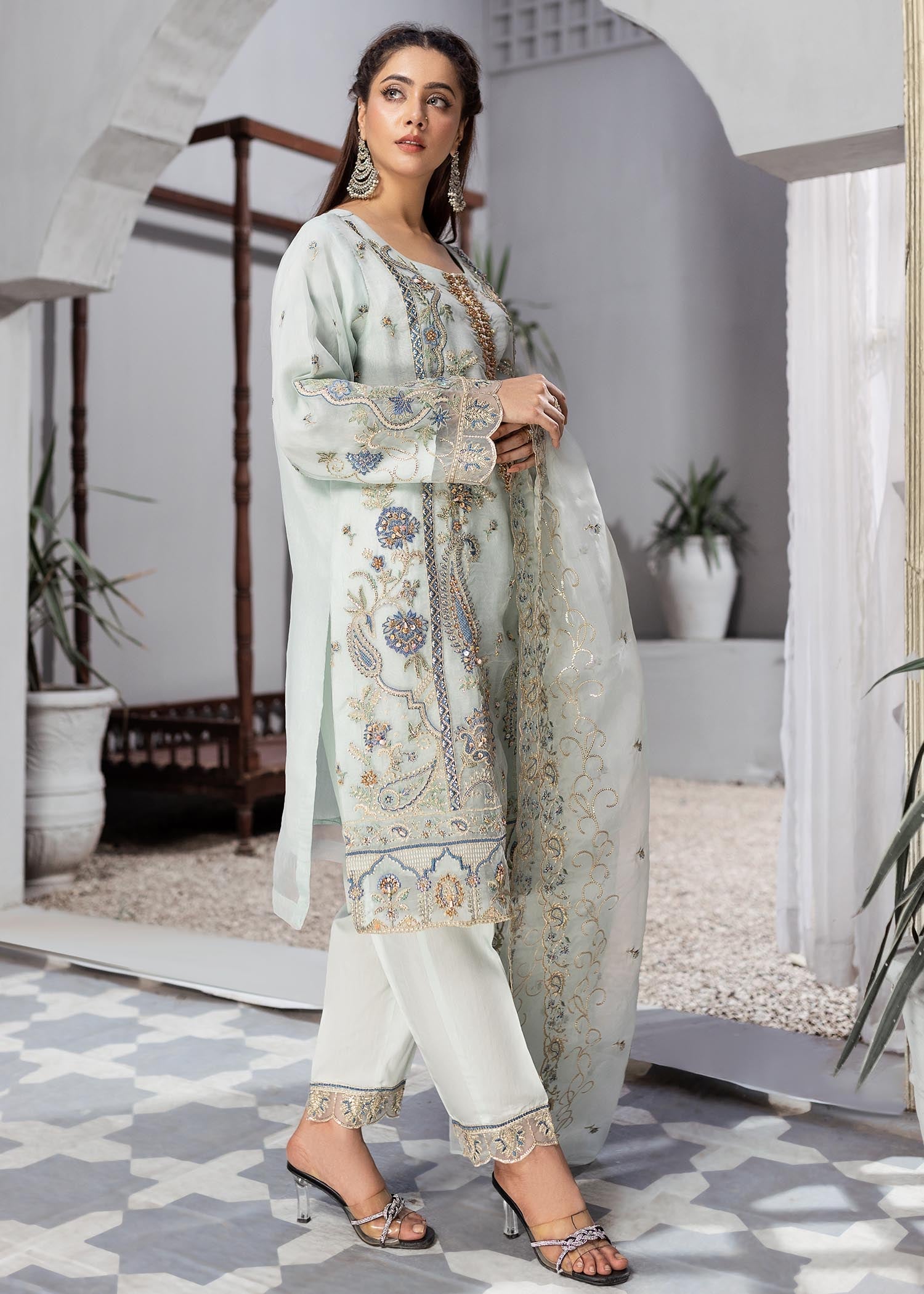 Zebaye US542 B Blue Women 3pcs