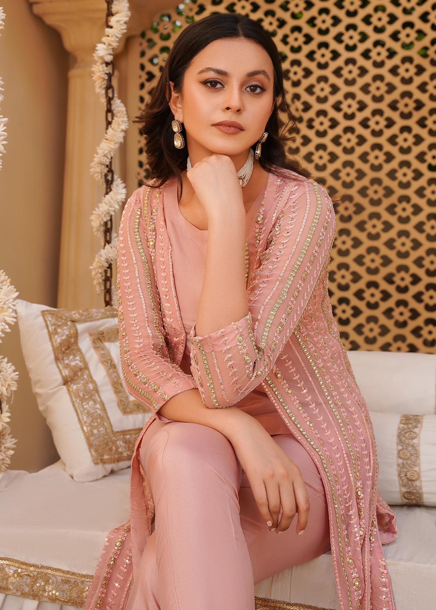 Haniya Mahnoor Pink Regalia Women