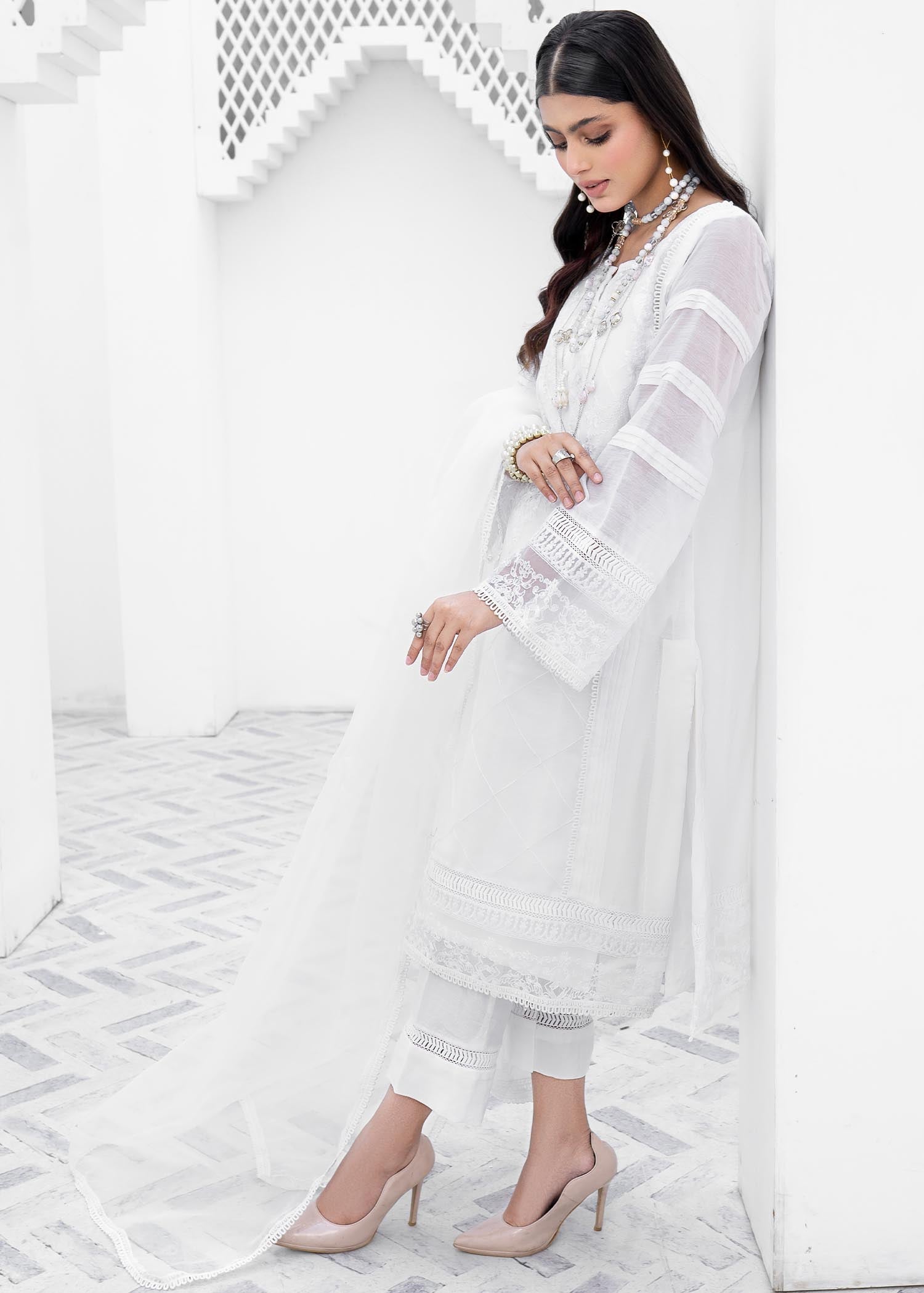 Laleen Barg White Women 3pcs