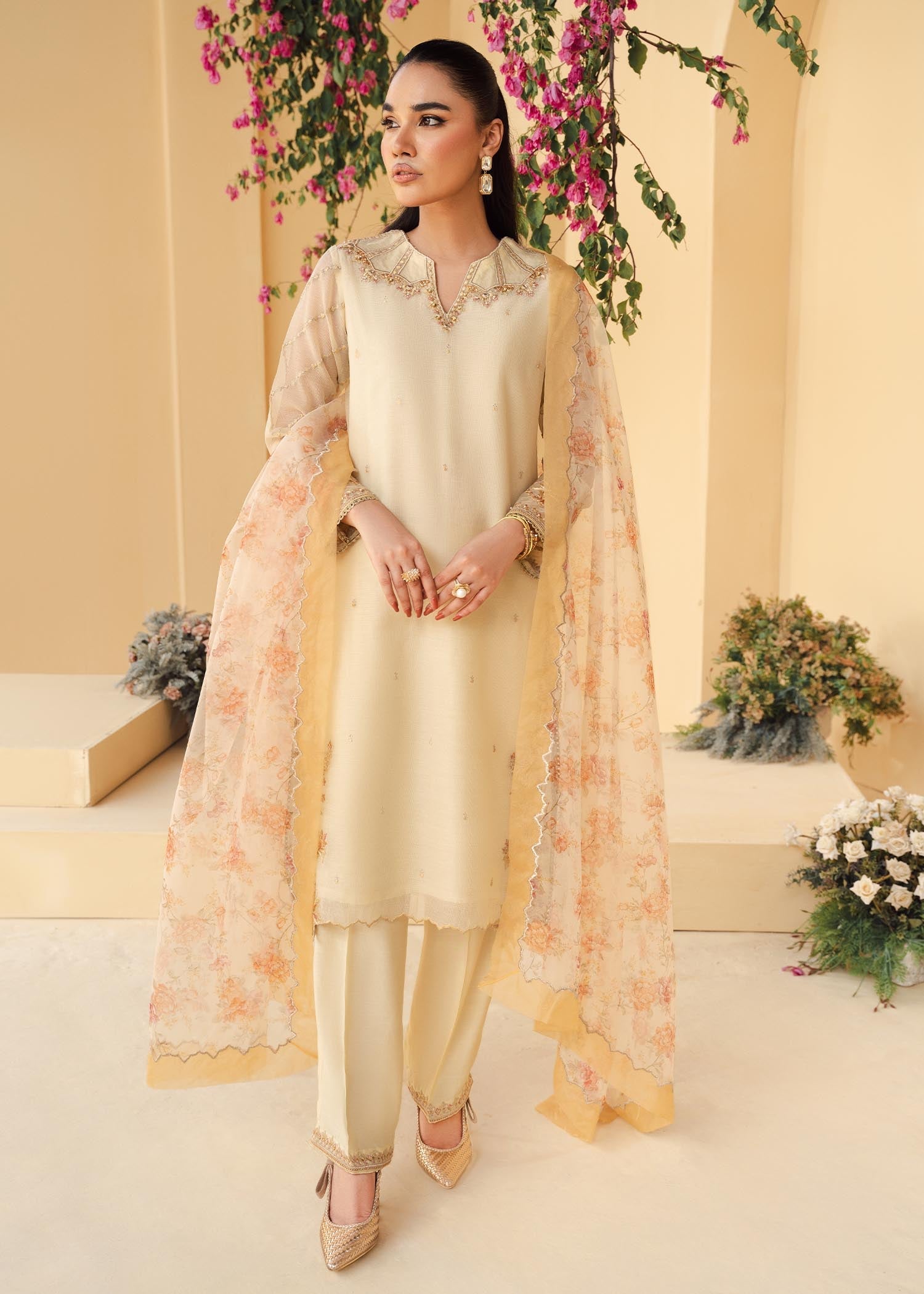 Rang-e-Haya Lina (Lime) Women 4pcs