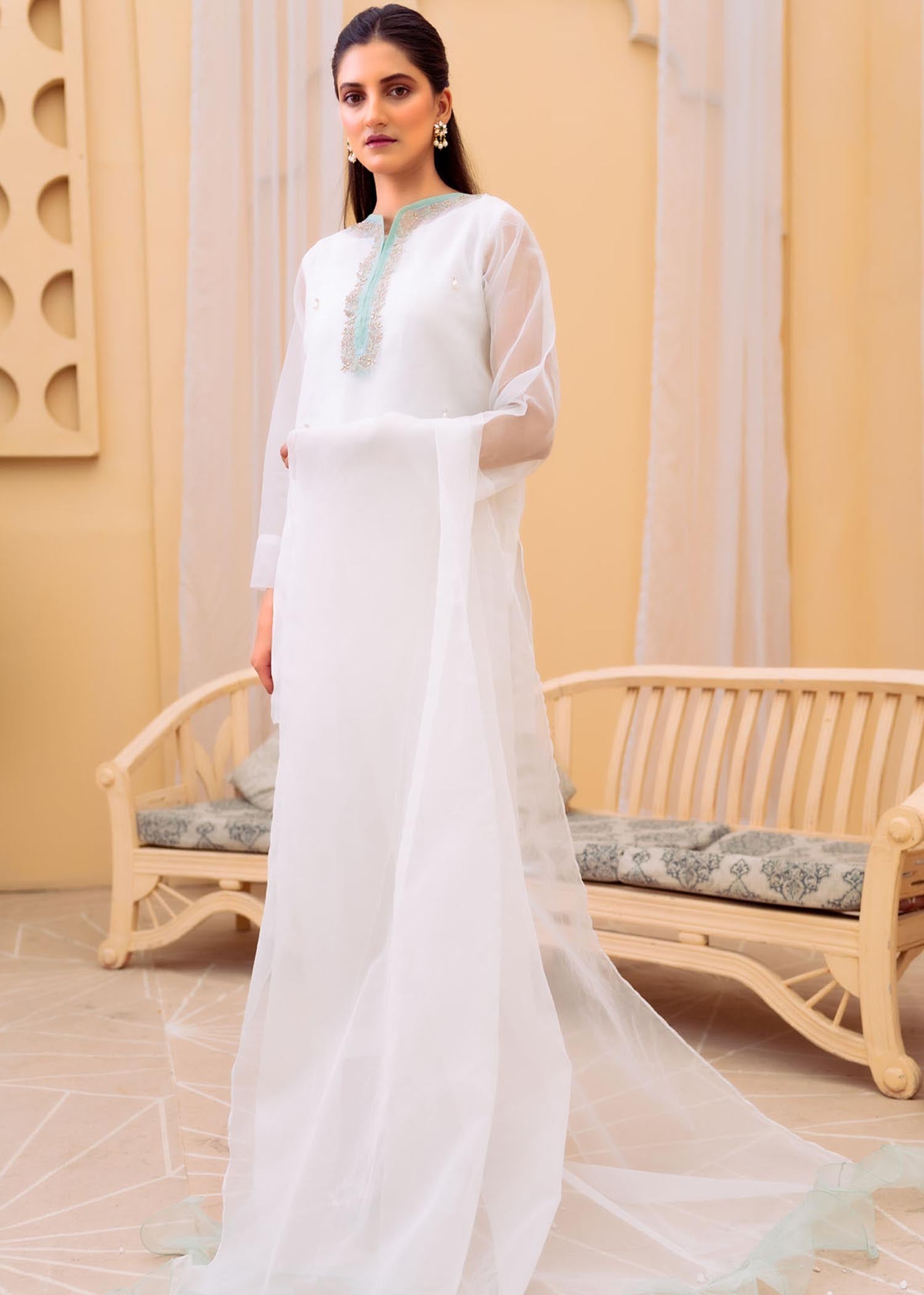 Pirzada Shaheryar Khan WHITE LOTUS Women 4pcs