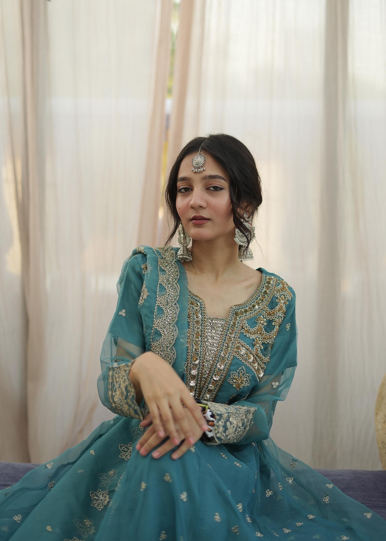 Zebaye US505(R) C Ferozi(SB) Women 3pcs