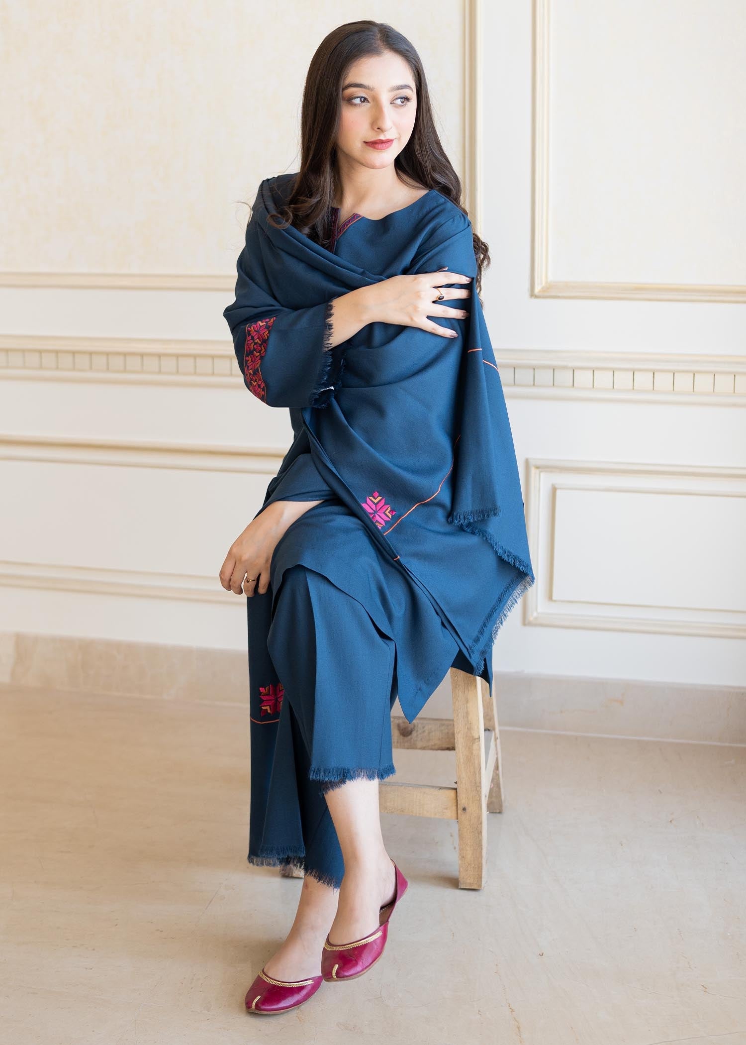 Aisling By Nirmal Phulkari Women 3pcs