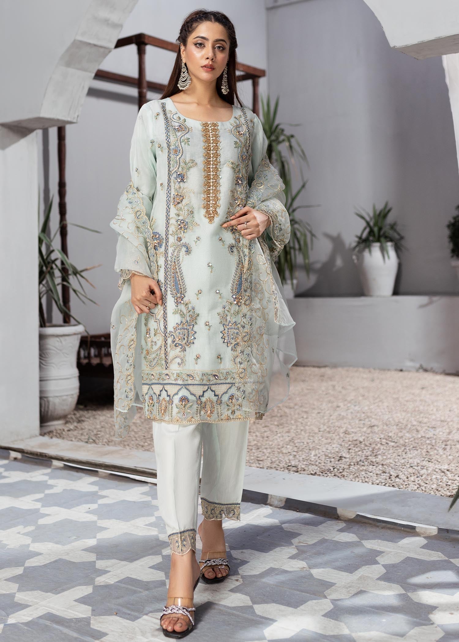 Zebaye US542 B Blue Women 3pcs