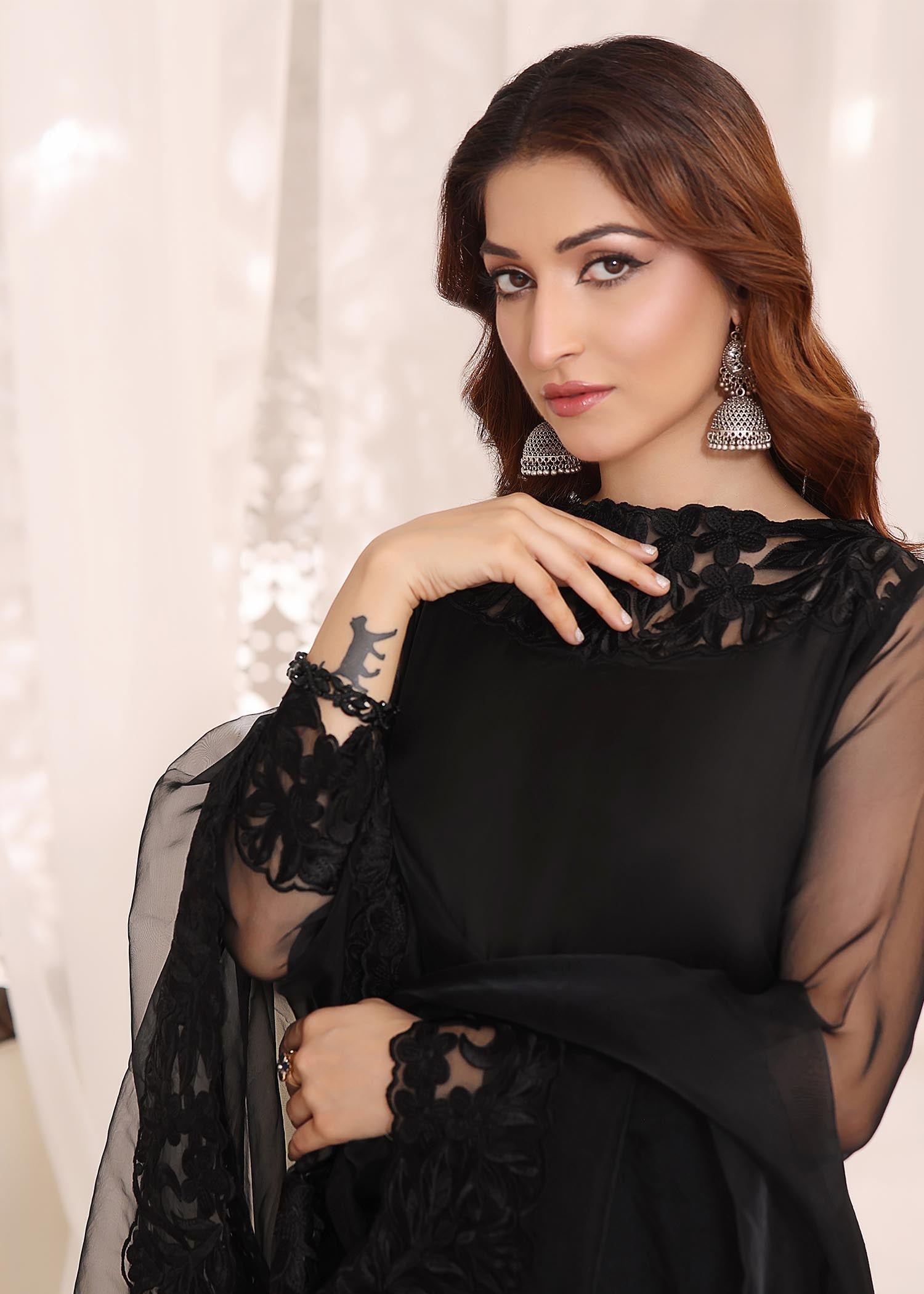 Al-Harir Apparel Mushq Black Women 3pcs