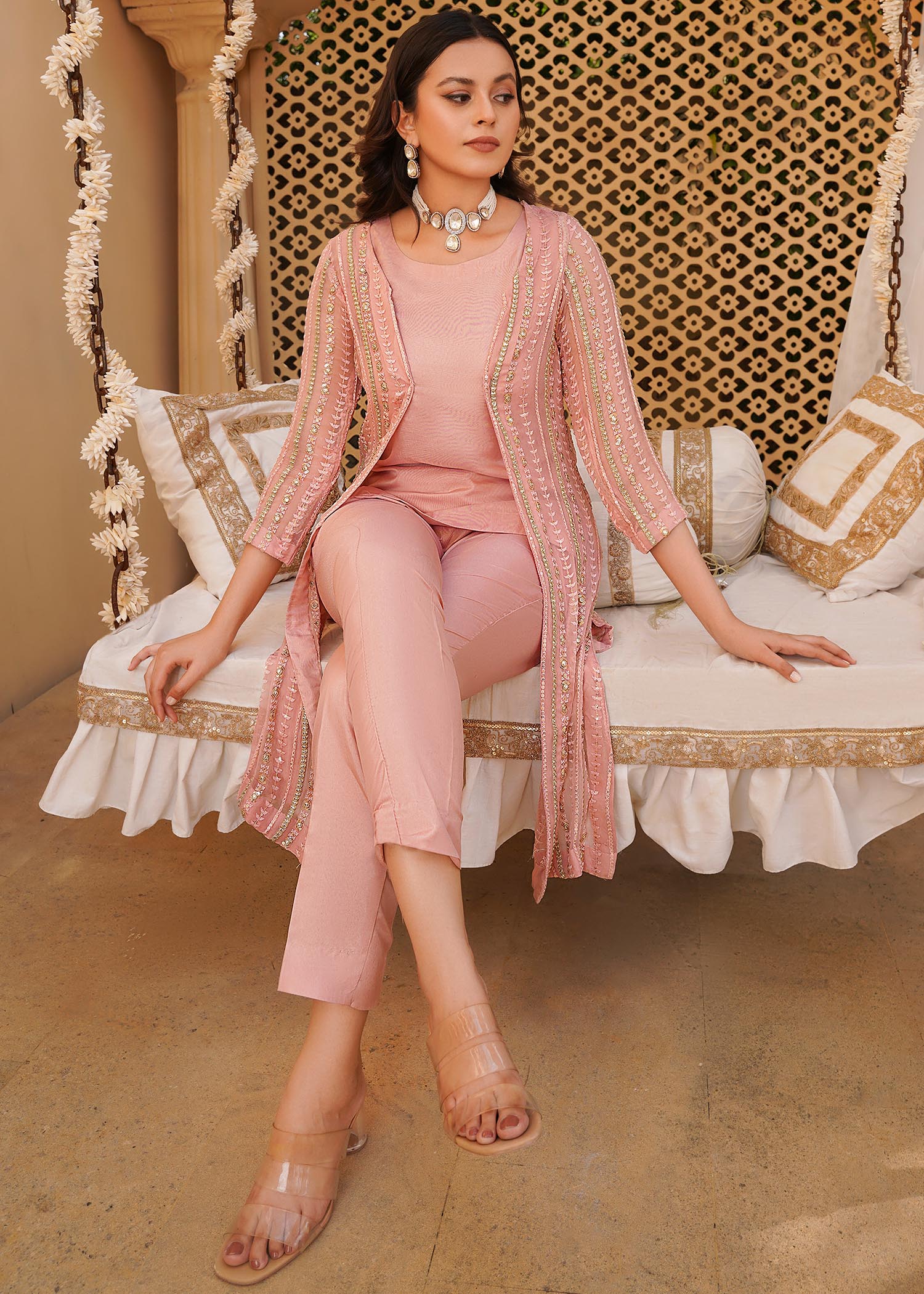 Haniya Mahnoor Pink Regalia Women