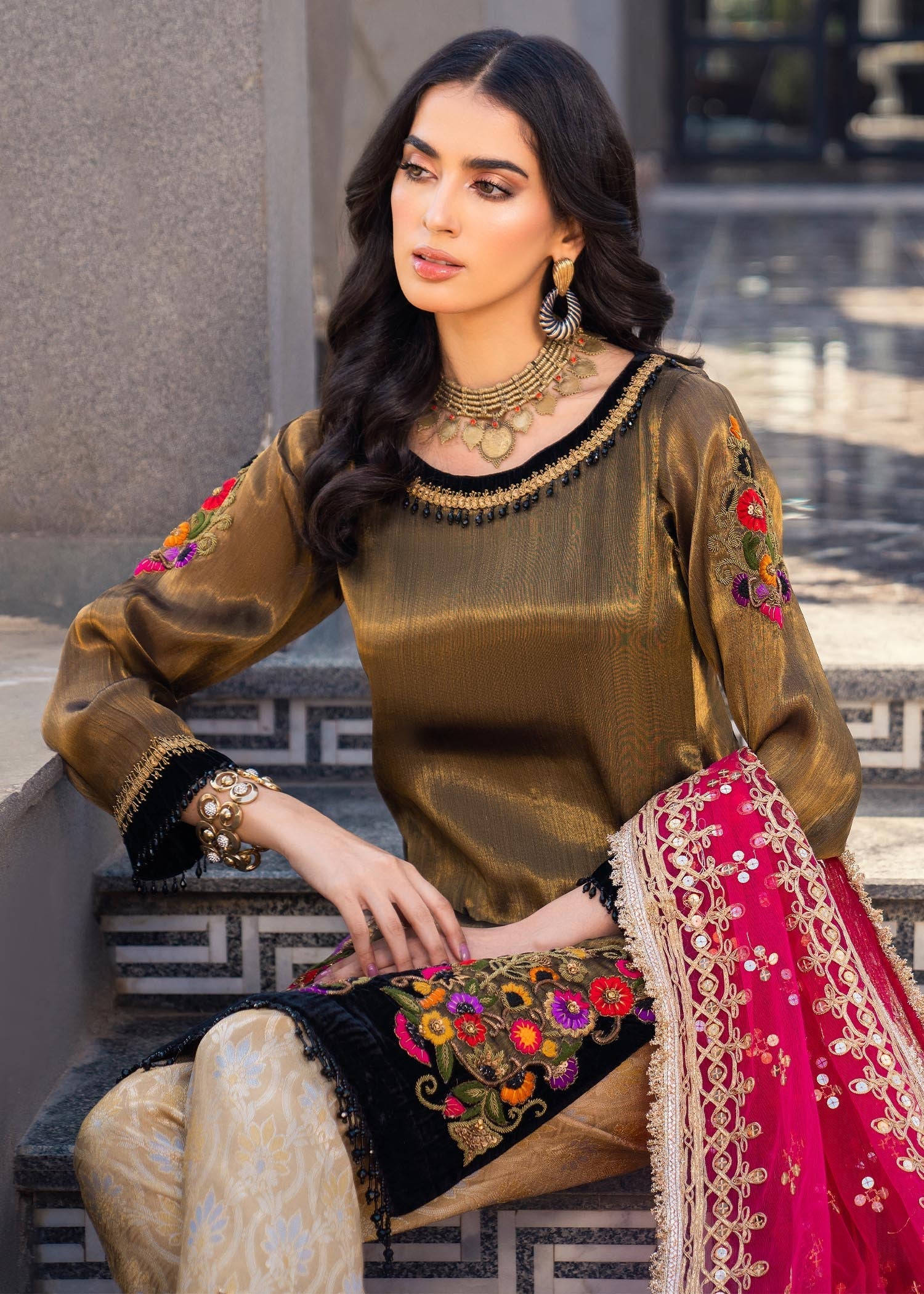 Khuda Baksh Creations Stella (Z 283) Women 4pcs