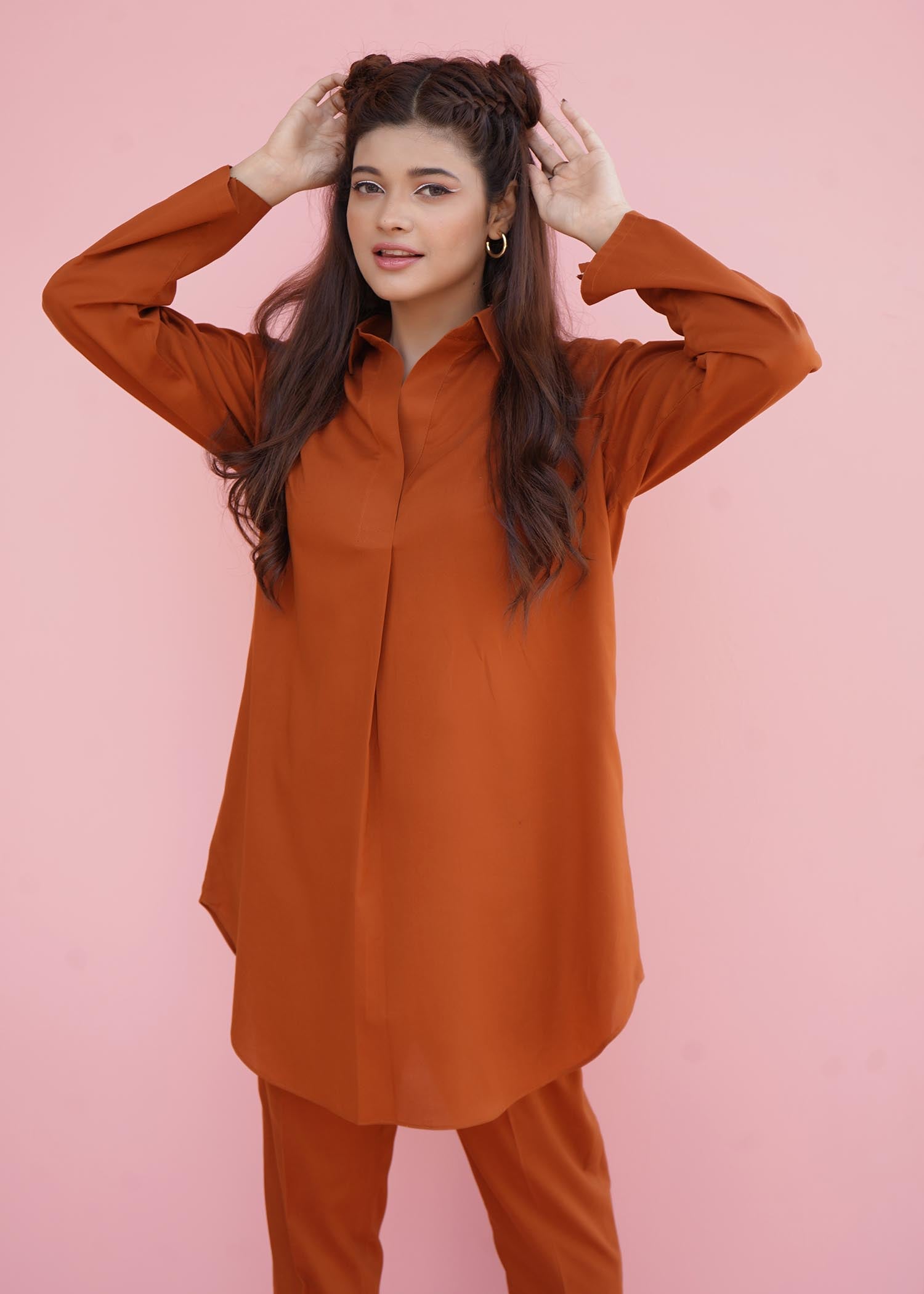 Ayesha Sameer Laranja Women 2pcs