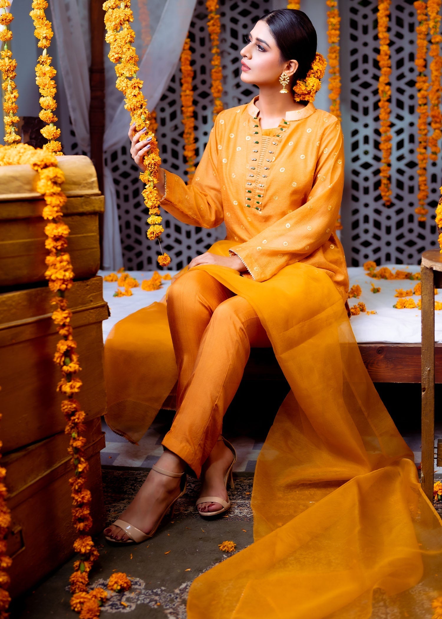 Pirzada Shaheryar Khan PUMPKIN SPICE Women 4pcs