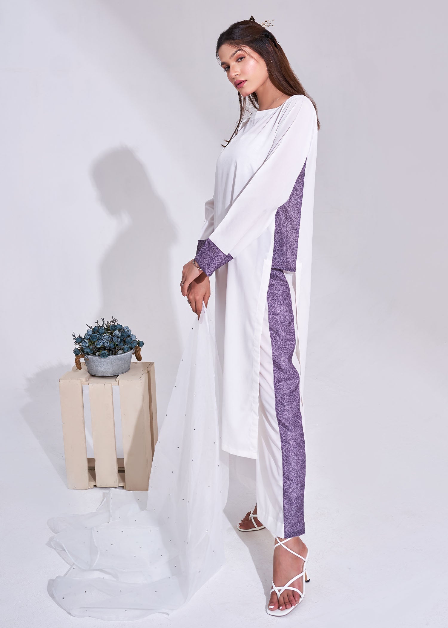 Ghonche Amethyst Grace Women 3pcs