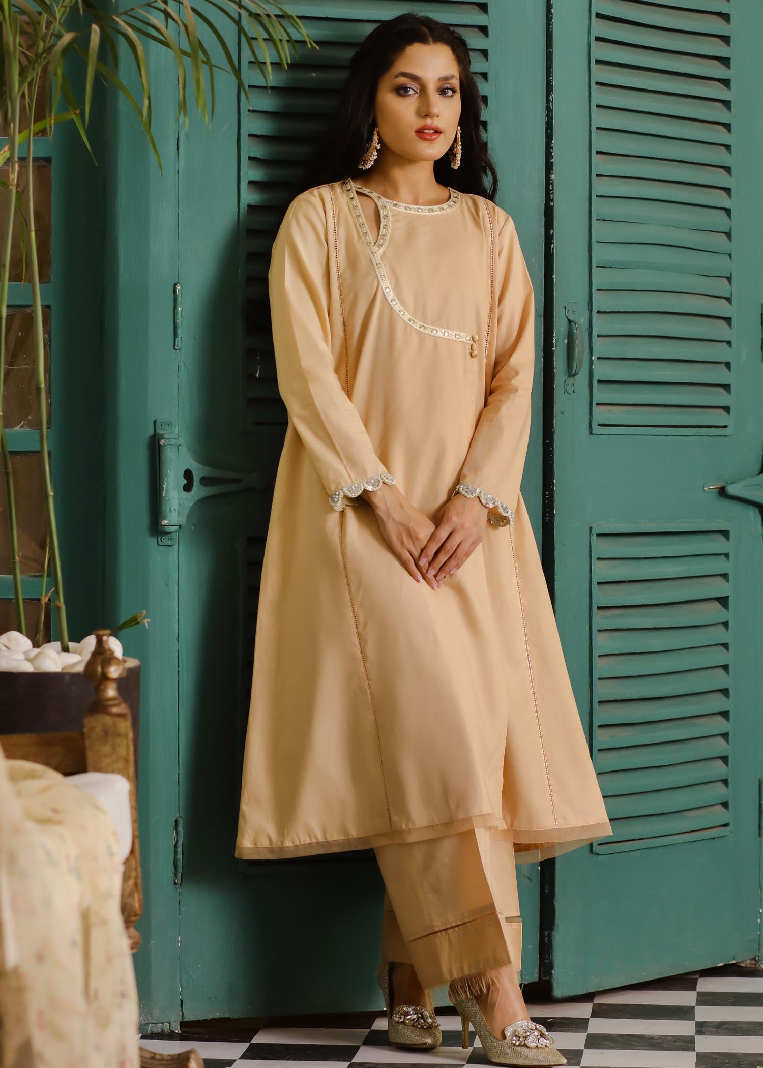 Shades By Abeeha Usman LATTE BEIGE Women 3pcs