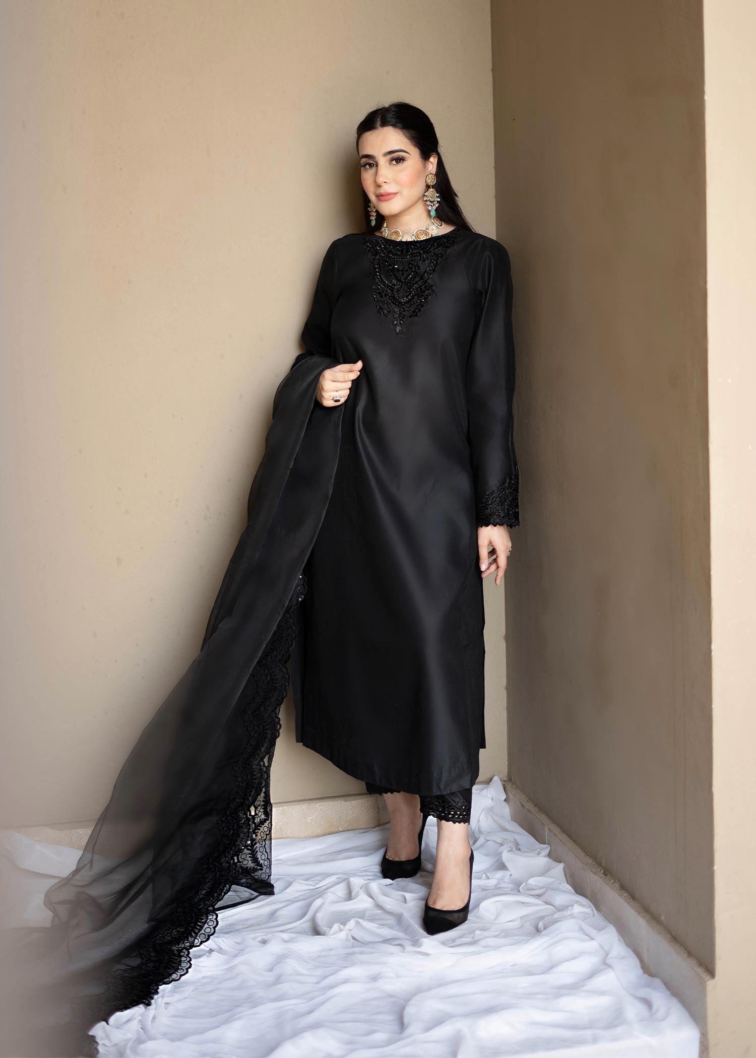 Maroon By Iqra Chaudhry Maroon by Iqra Black Pearl Women