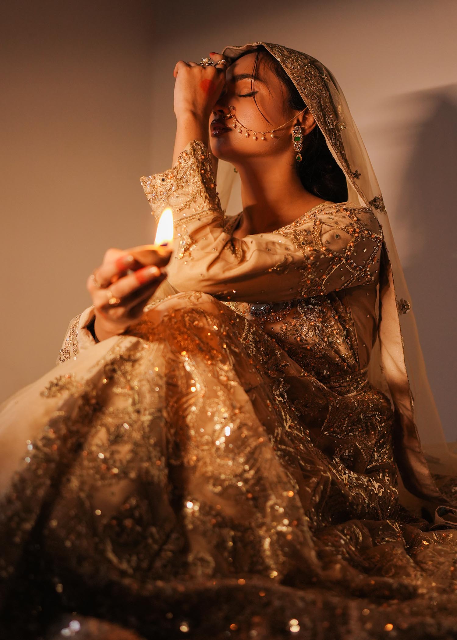 Haseens Official Nashmia Women 4pcs