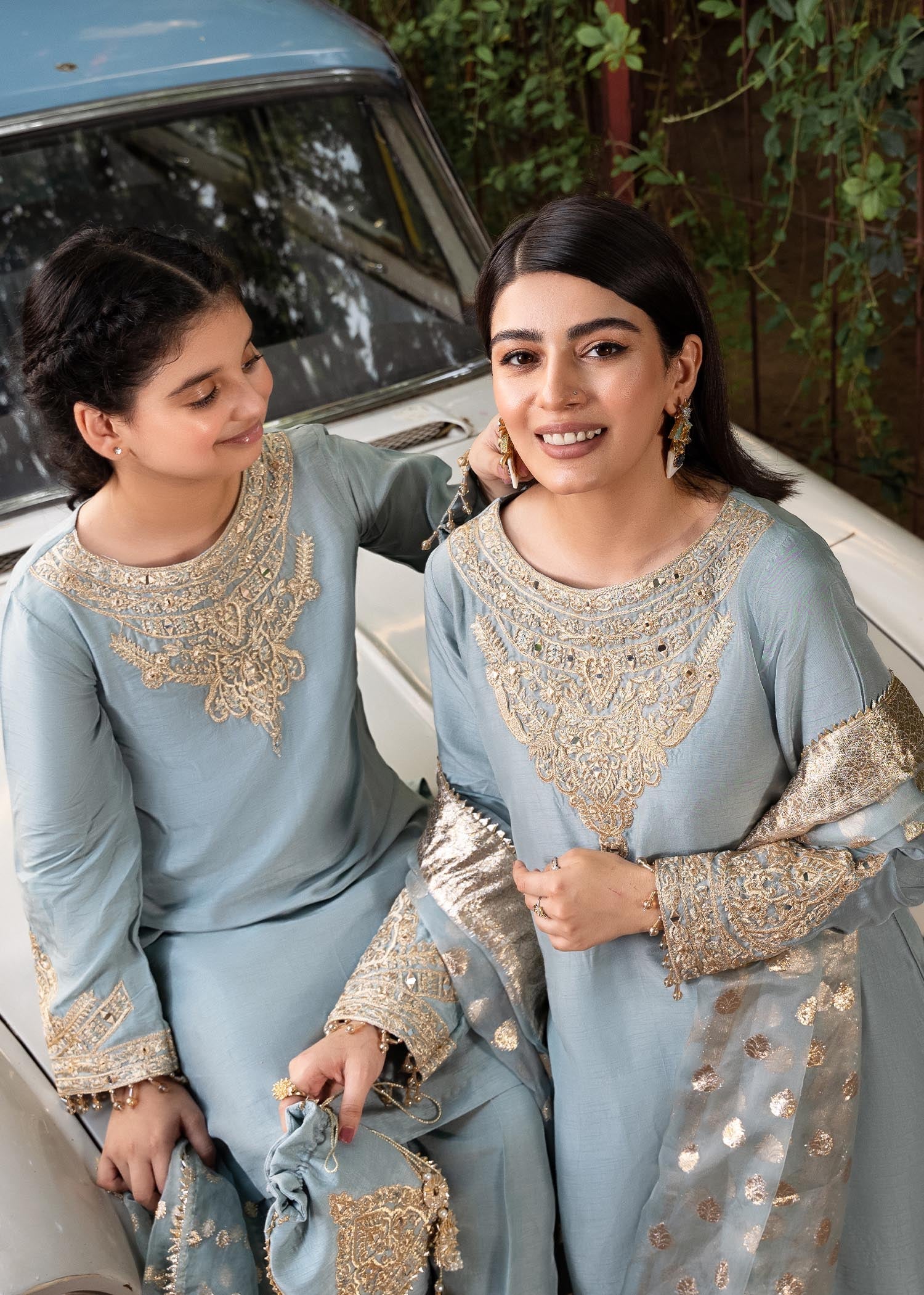 Rang-e-Haya Shireen Iceblue Women 3pcs