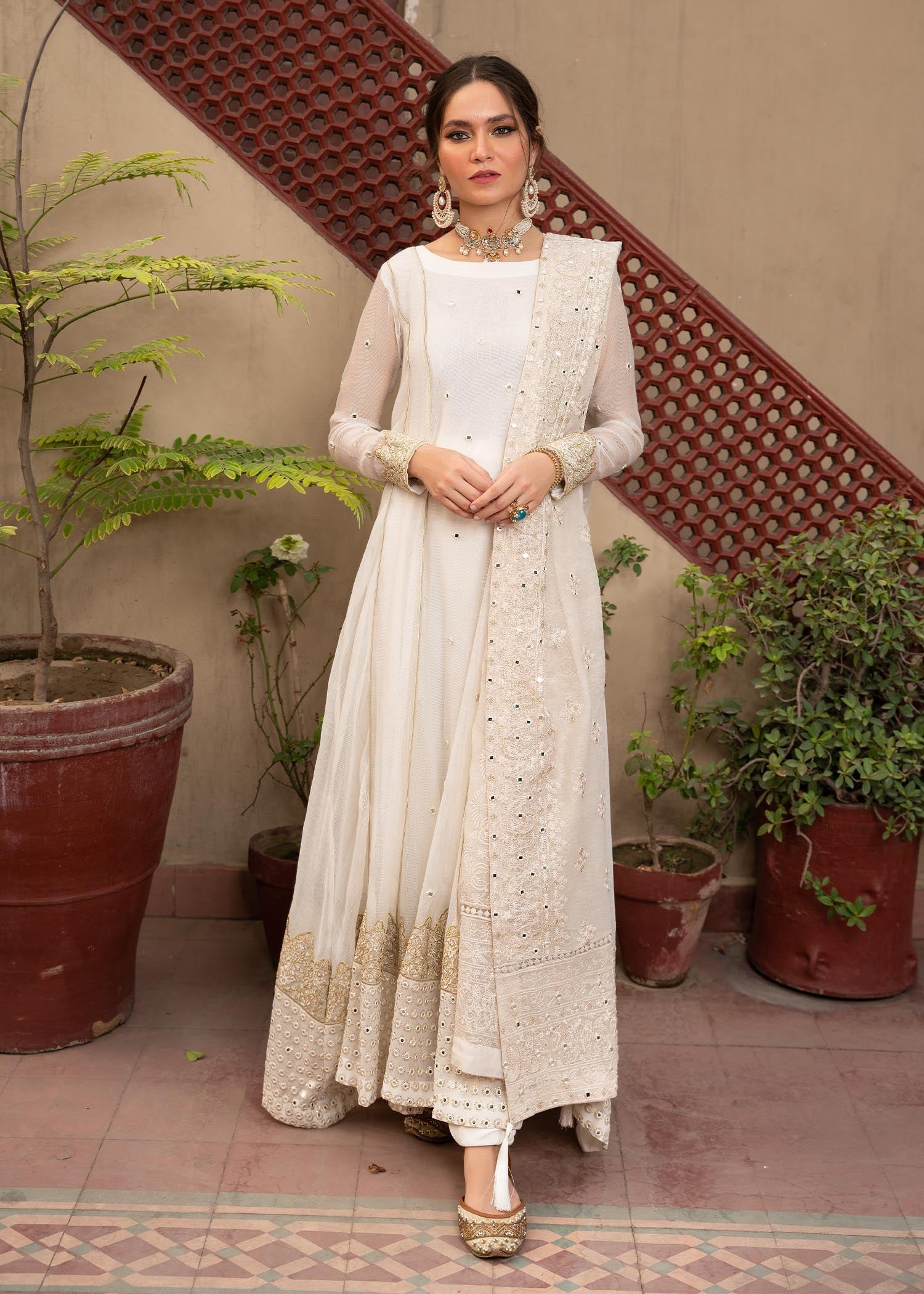 Rang-e-Haya Rang e Haya Arya Ash White Women 4pcs