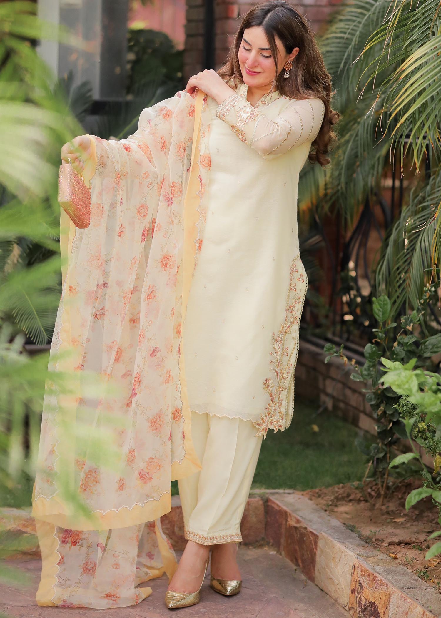 Rang-e-Haya Lina (Lime) Women 4pcs