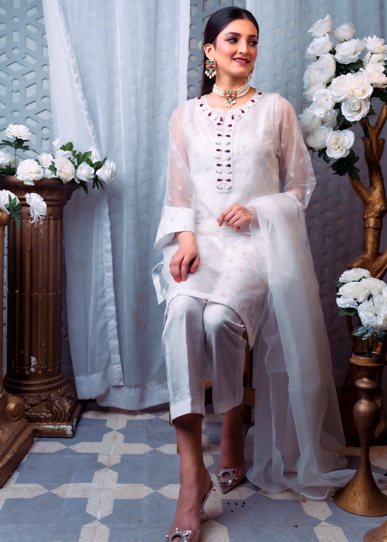 Pirzada Shaheryar Khan MAJESTIC PEARL Women 4pcs