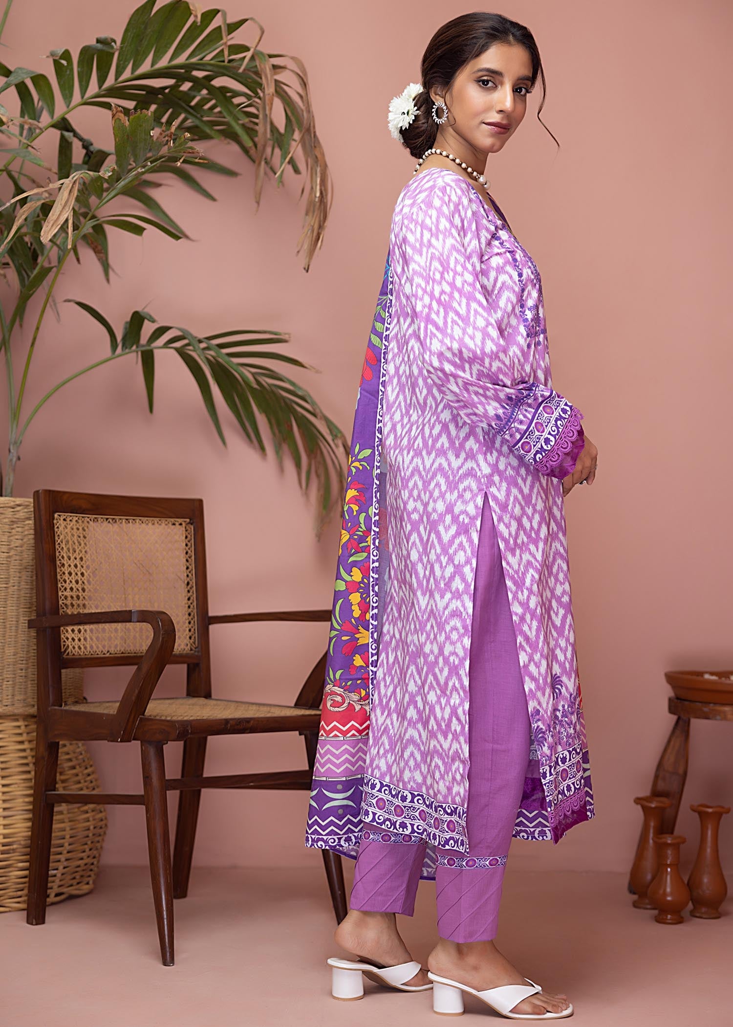 Meeraki Lavender Women 3pcs