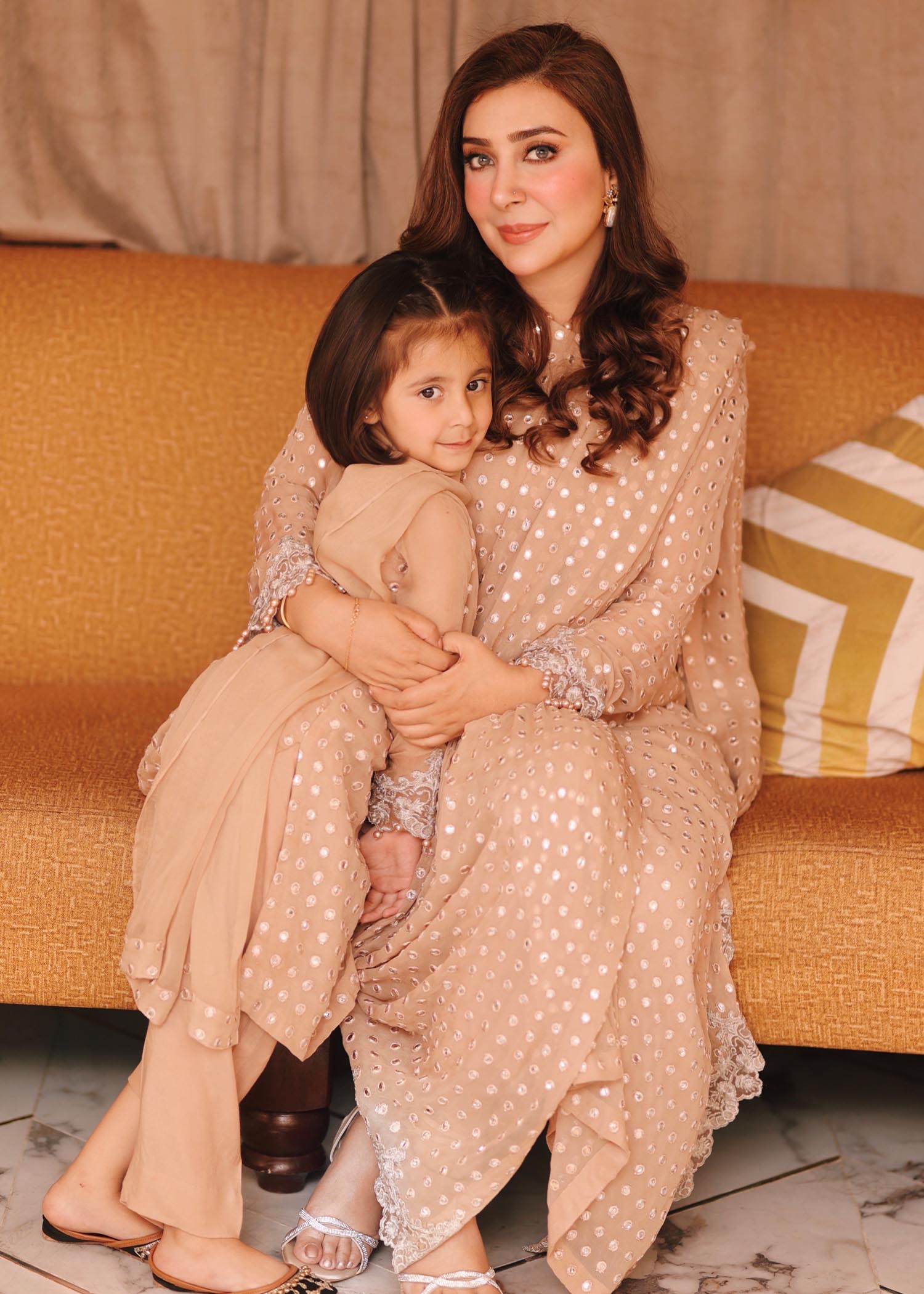 Rang-e-Haya Salina (Clay Beige) Women 4pcs