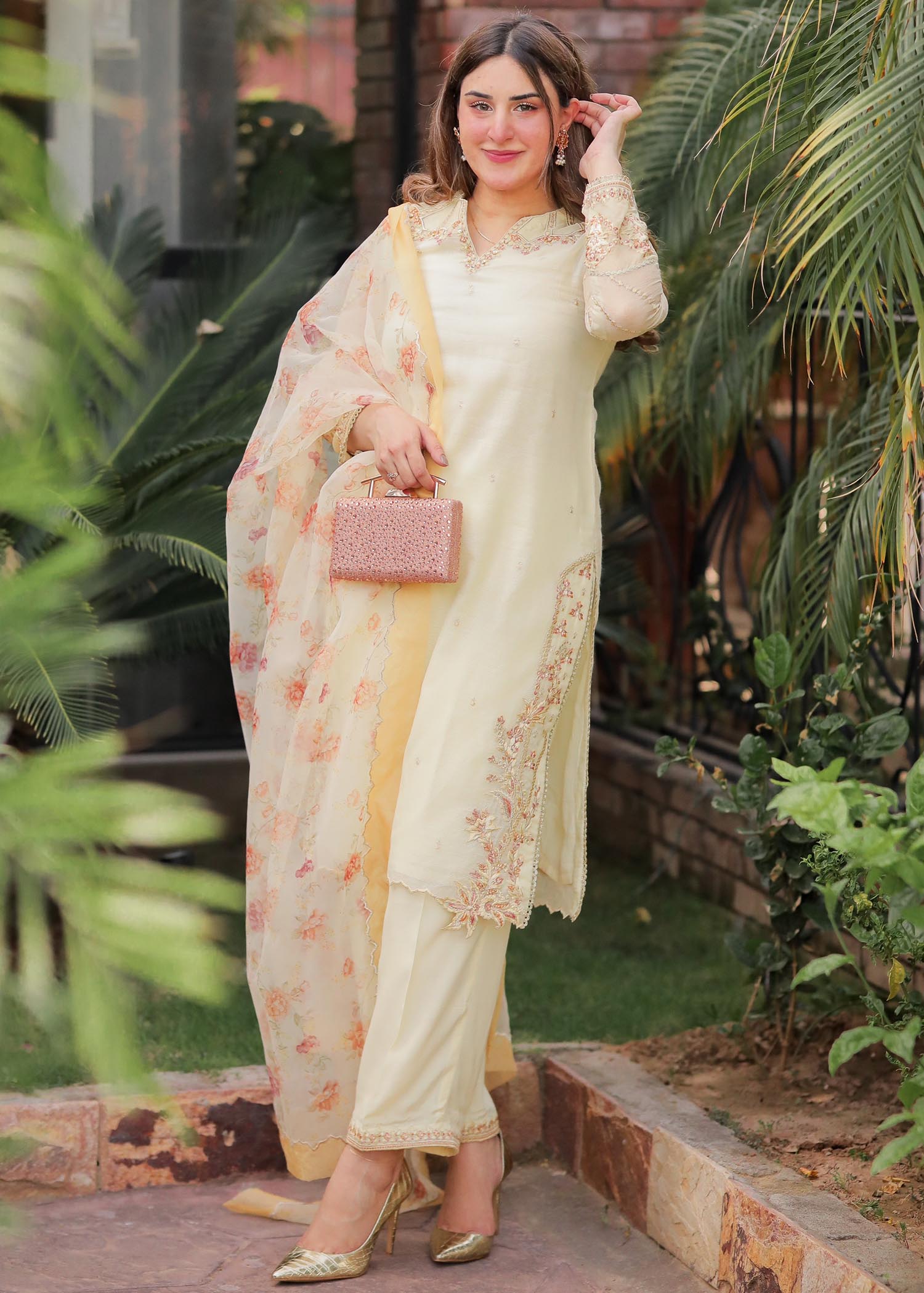 Rang-e-Haya Lina (Lime) Women 4pcs