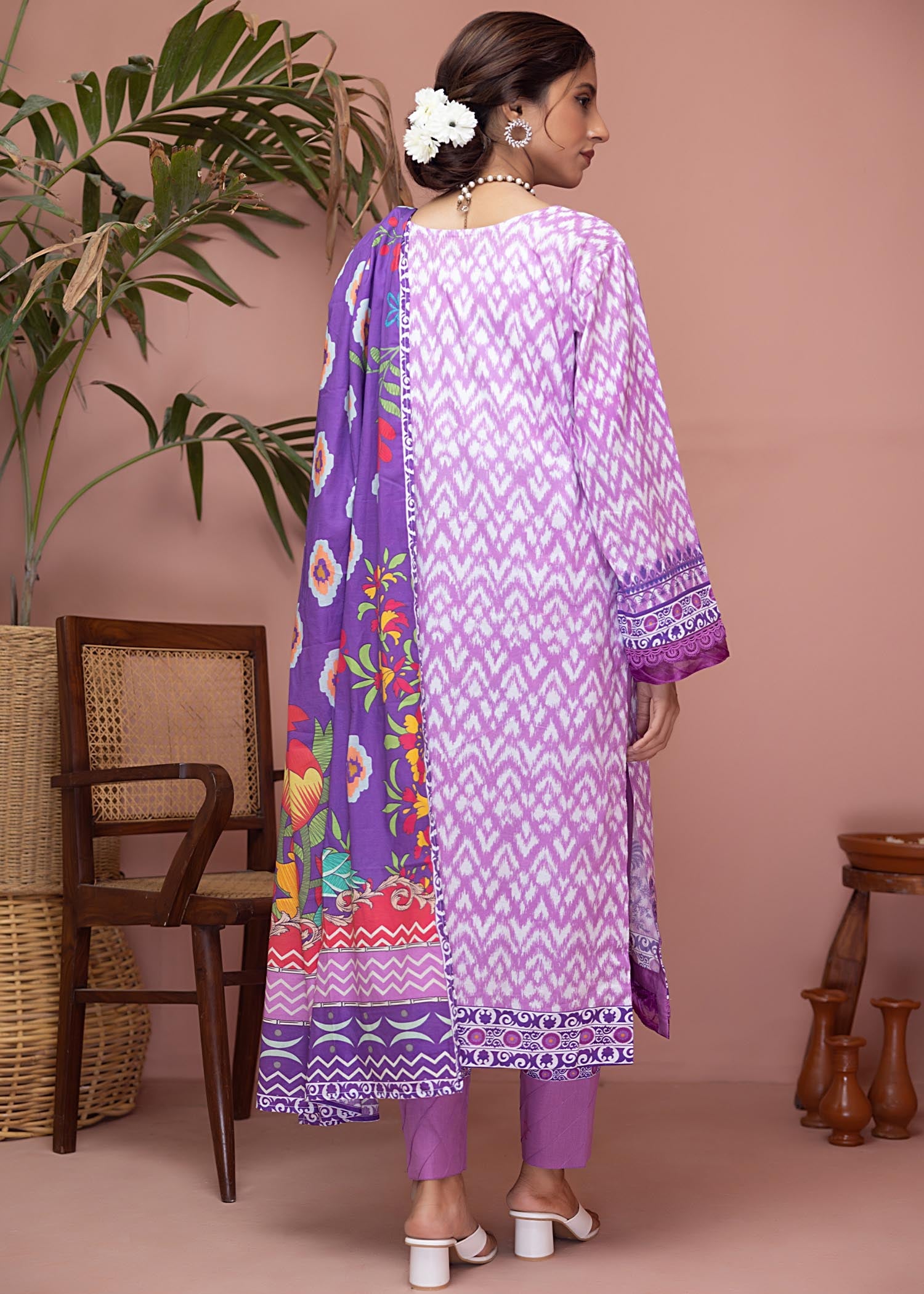 Meeraki Lavender Women 3pcs