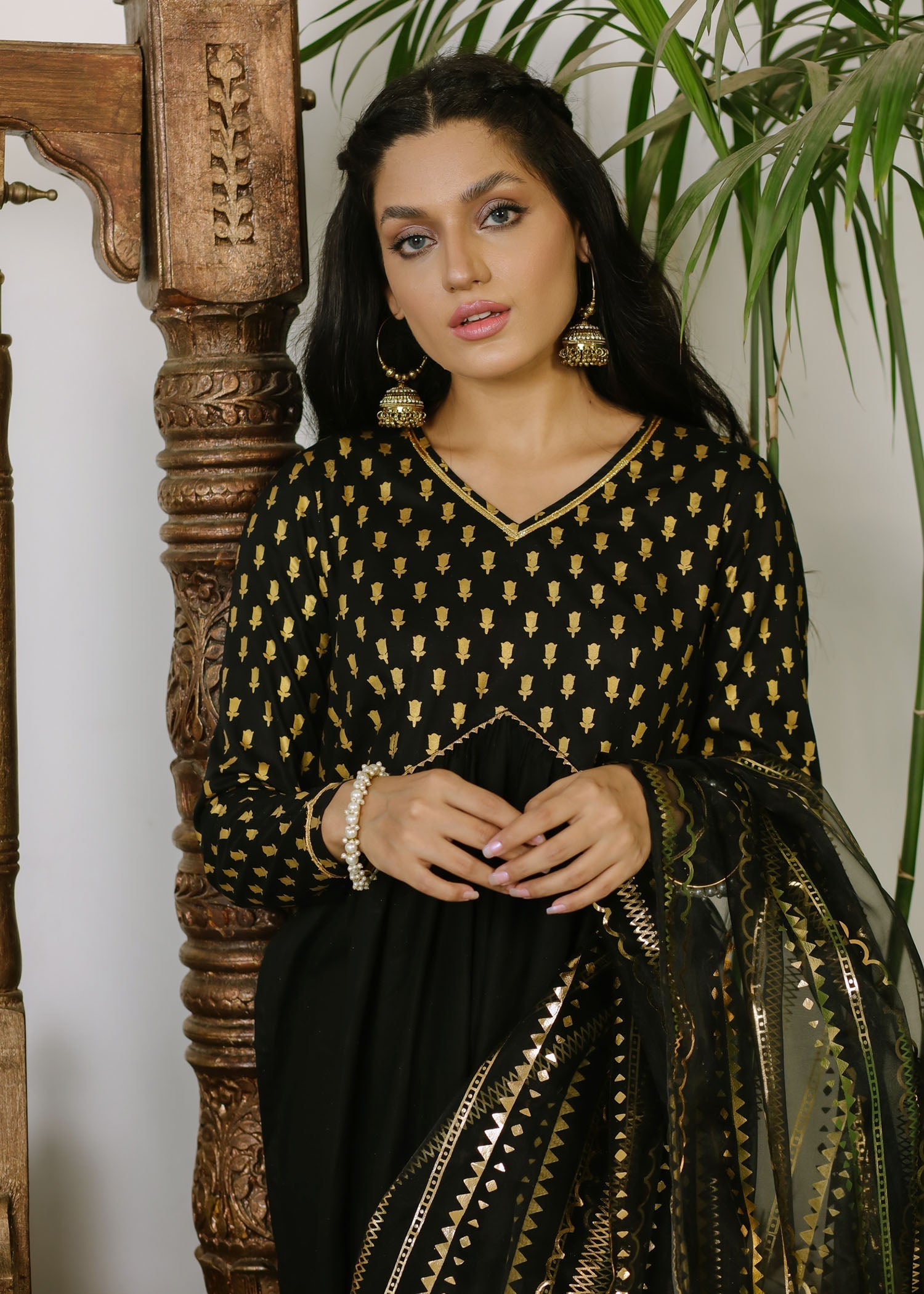 Shades By Abeeha Usman BLACK Women 3pcs