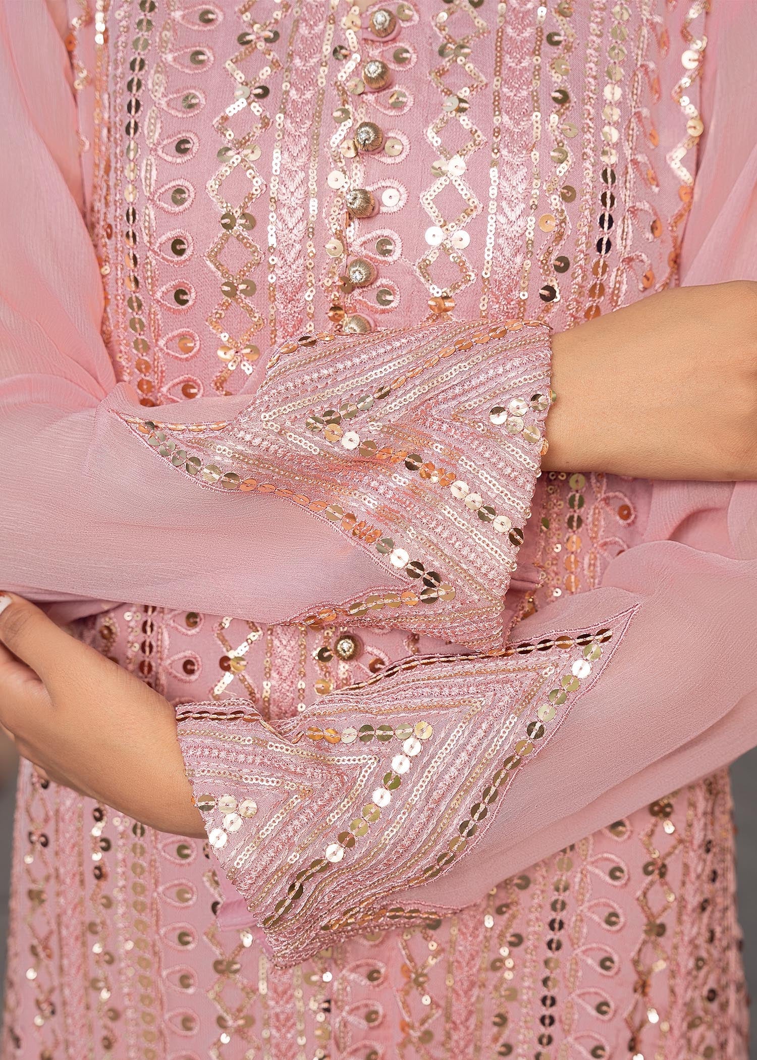 Rang-e-Haya Ufaq Hot Pink Women 4pcs