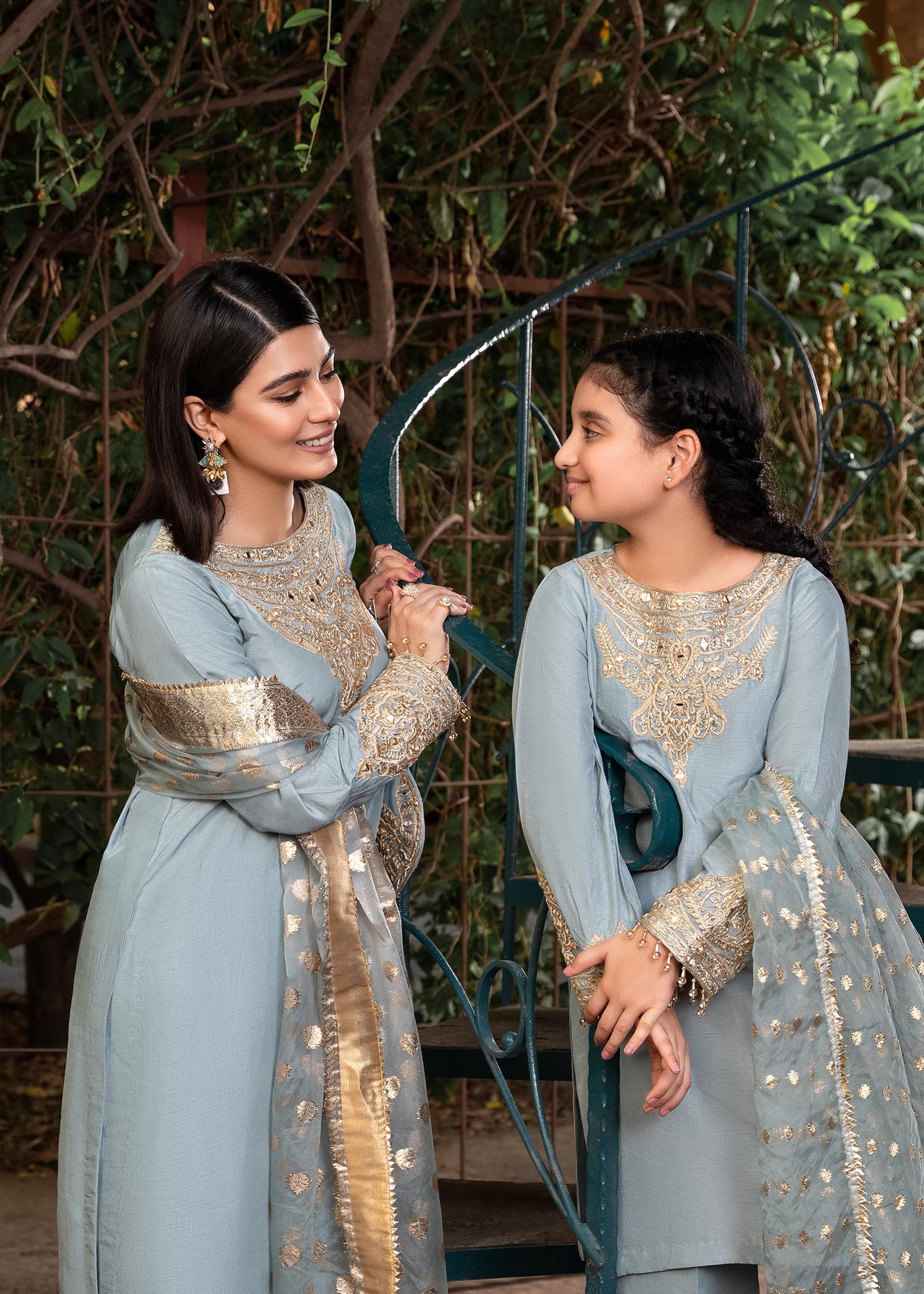 Rang-e-Haya Shireen Iceblue Women 3pcs