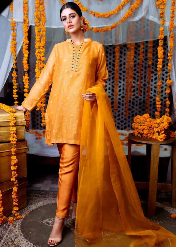 Pirzada Shaheryar Khan PUMPKIN SPICE Women 4pcs