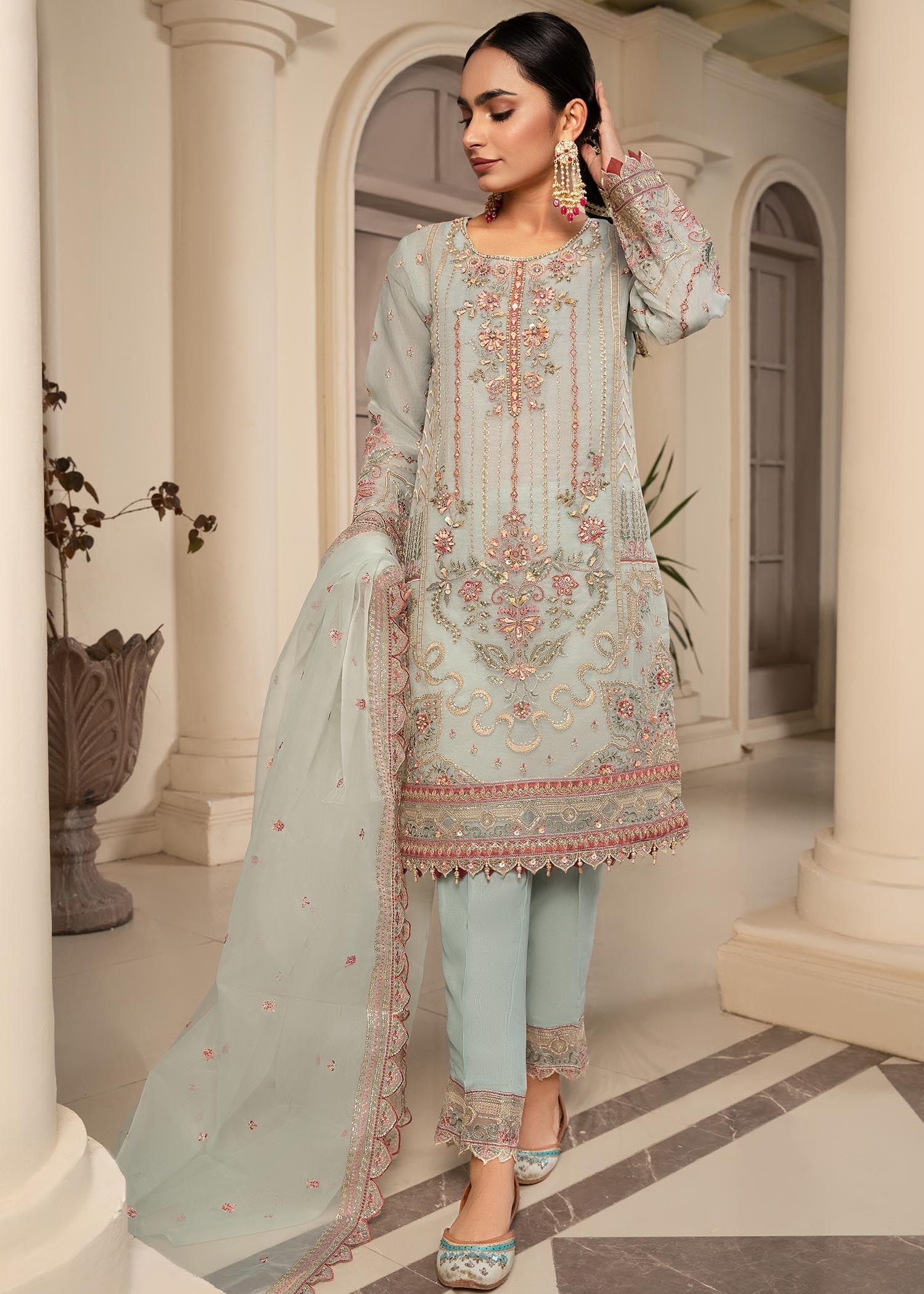 Zebaye V4 US578 Aqua Women 3pcs