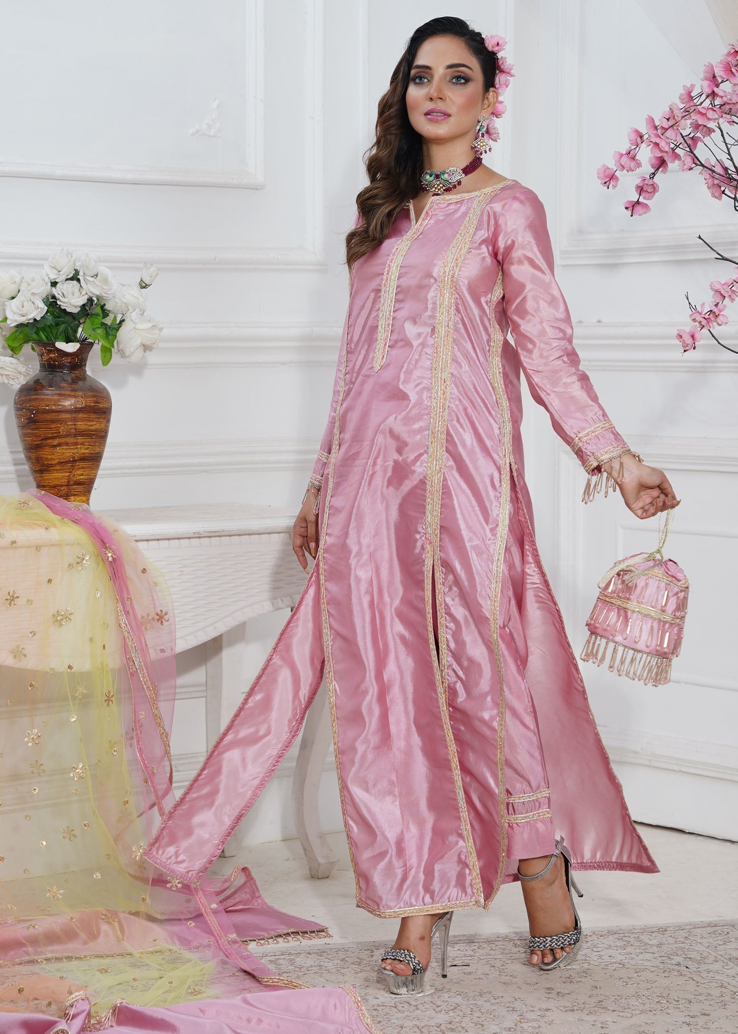 Somi By Salma Saleem Mushk Women 4pcs