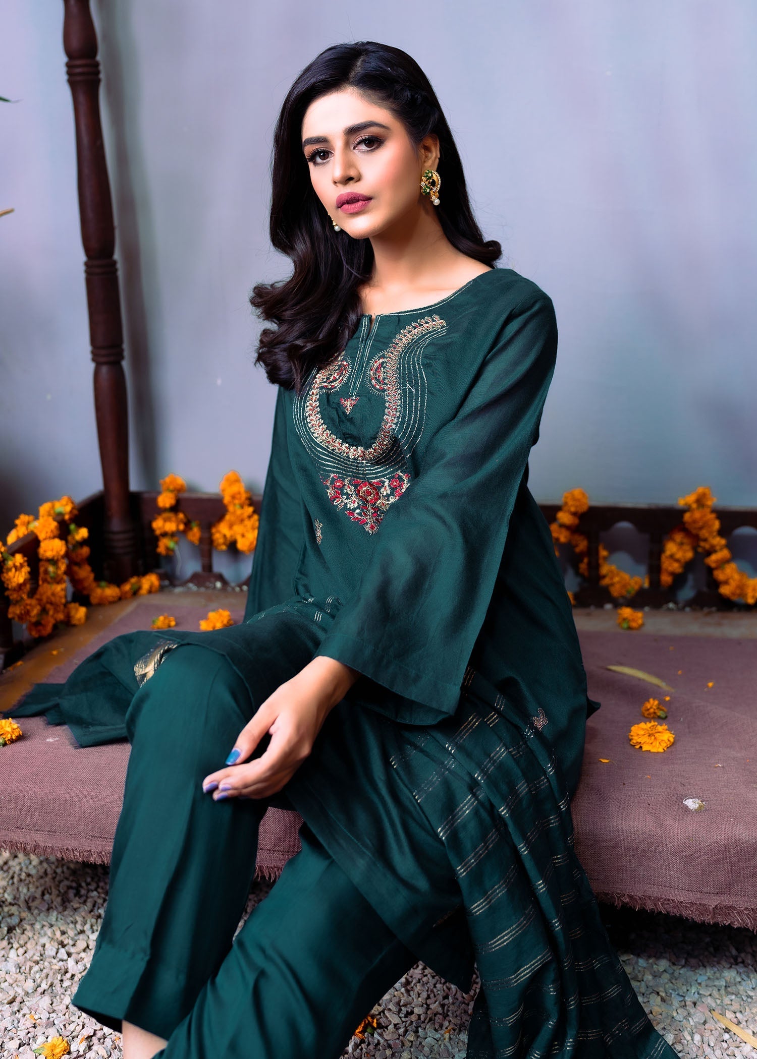 Pirzada Shaheryar Khan MIDNIGHT MAGIC Women 3pcs