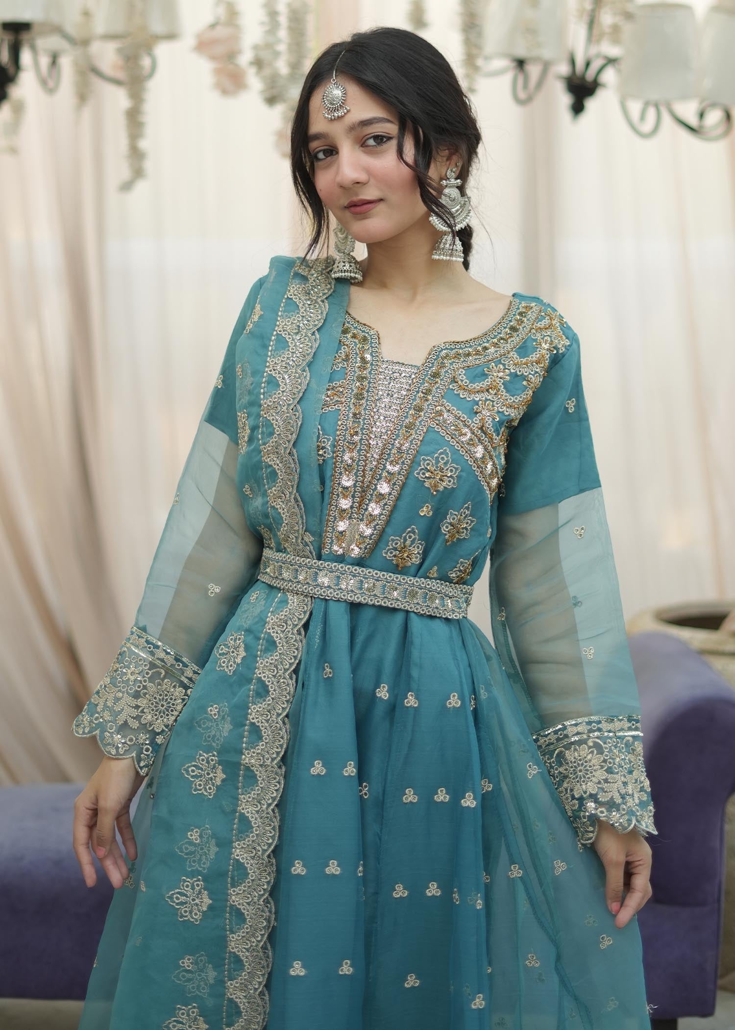 Zebaye US505(R) C Ferozi(SB) Women 3pcs