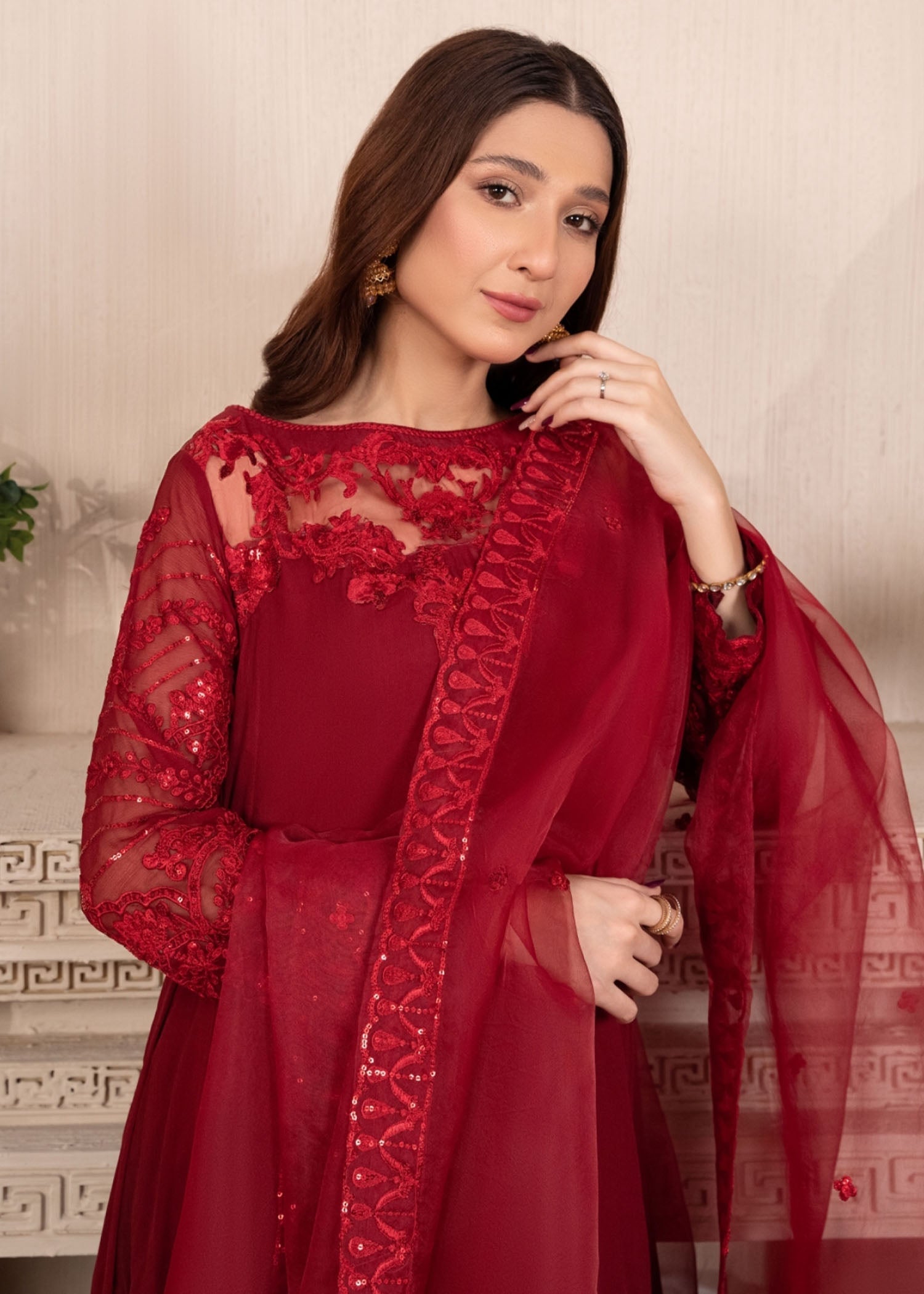 Agha Jaan Laali Women 3pcs